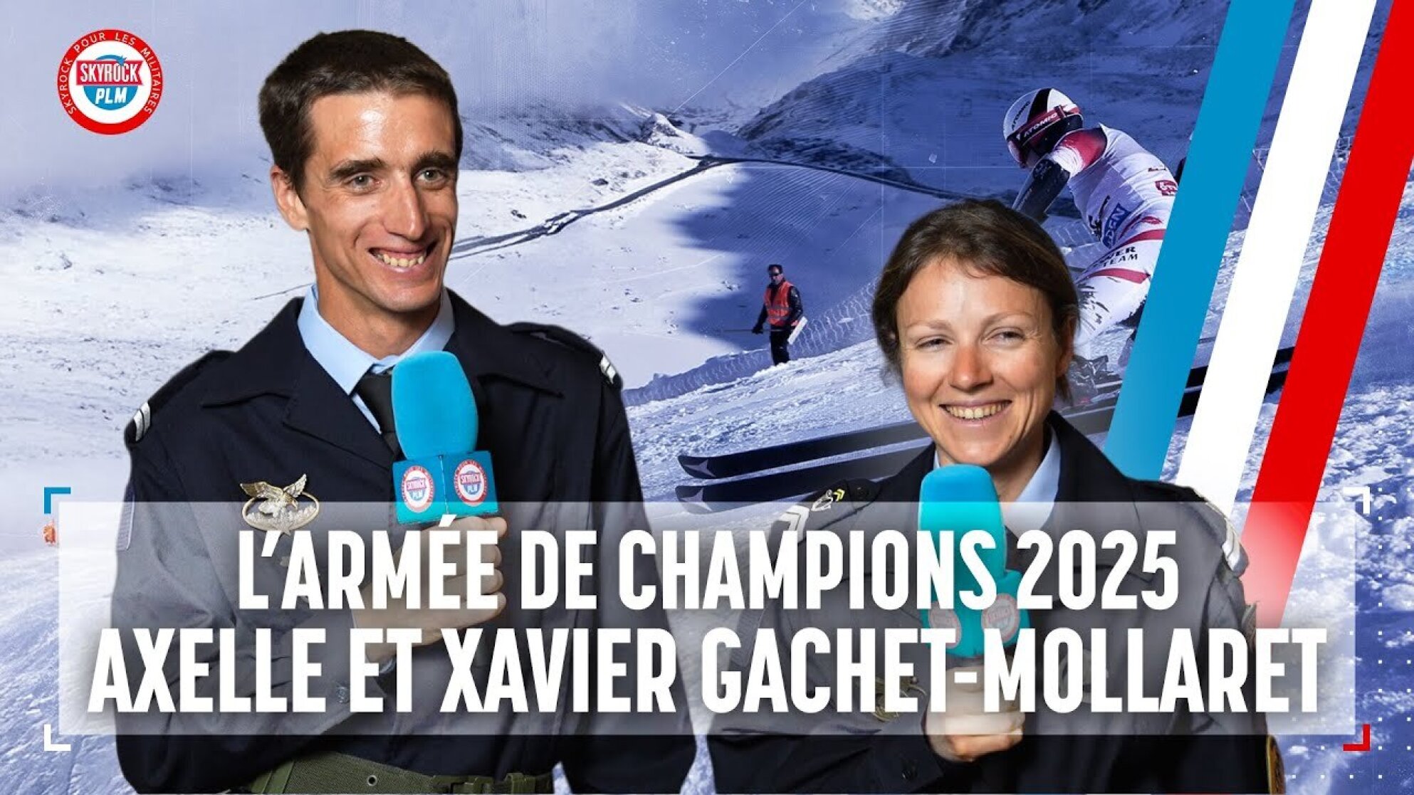 Axelle et Xavier GACHET -MOLLARET : Qui est le + ? En ski alpin !