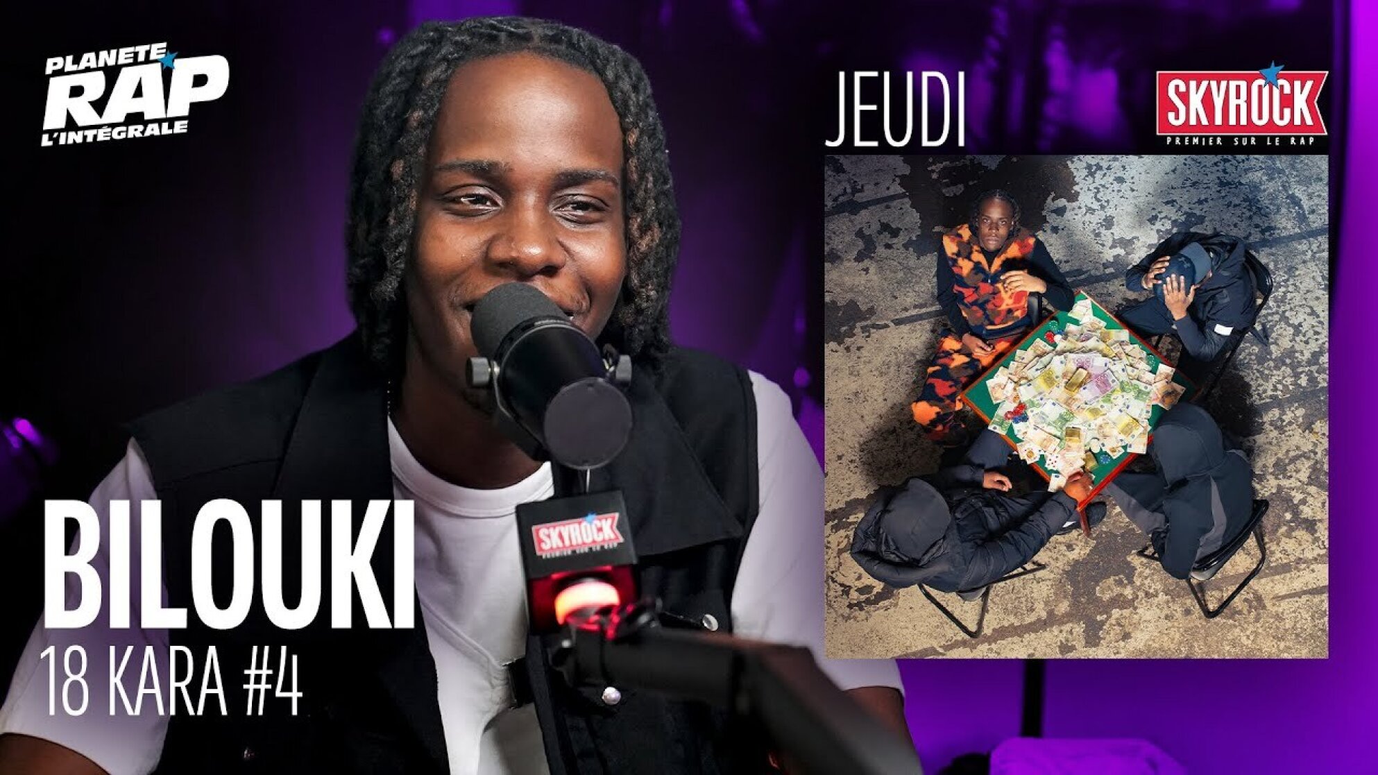 #PlanèteRap Bilouki "18 Kara" avec La Chine, KV, TVLM, Charly, Fuego & Fred Musa ! (4-5)