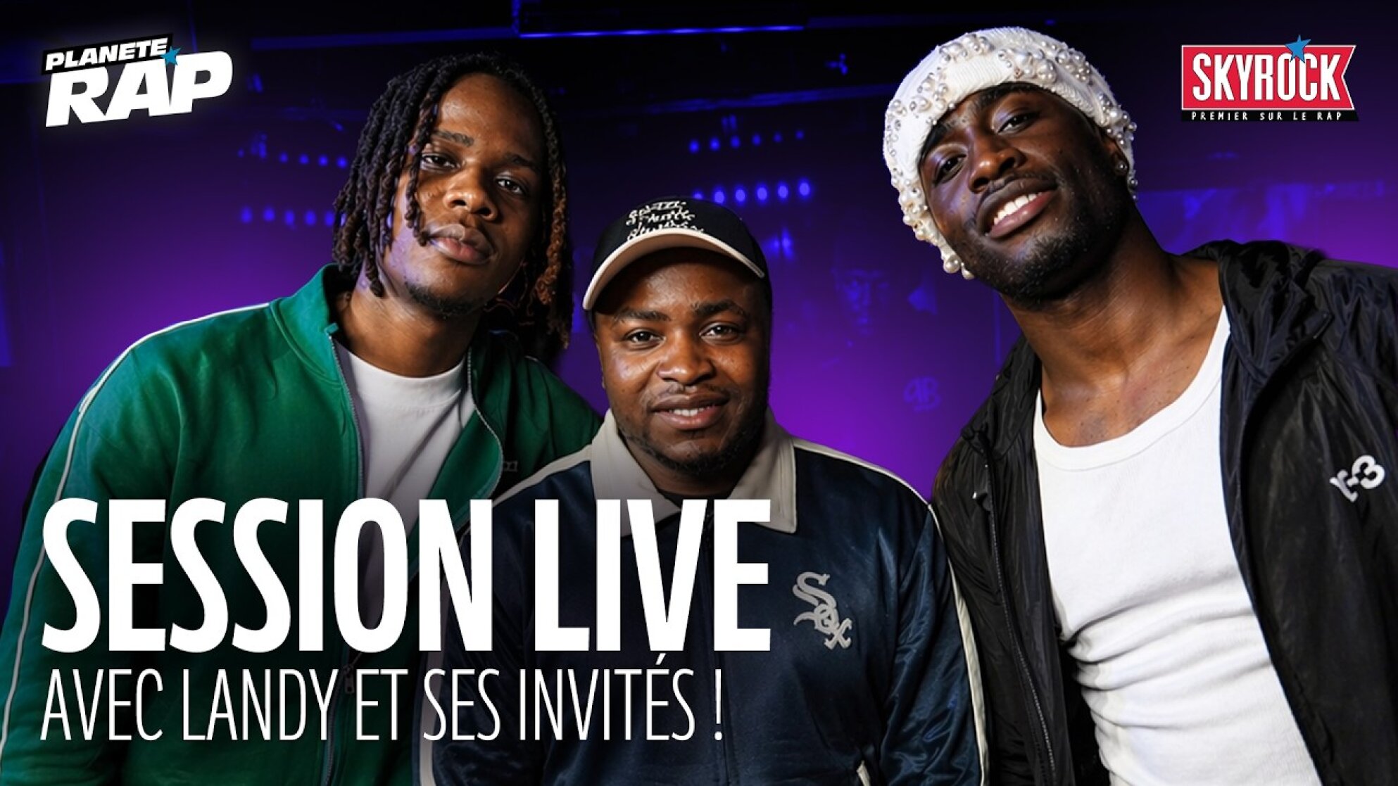 SESSION LIVE avec Landy, Kulturr, Bilouki, RDN, Bacardi, Aguib & Pistach ! #PlanèteRap