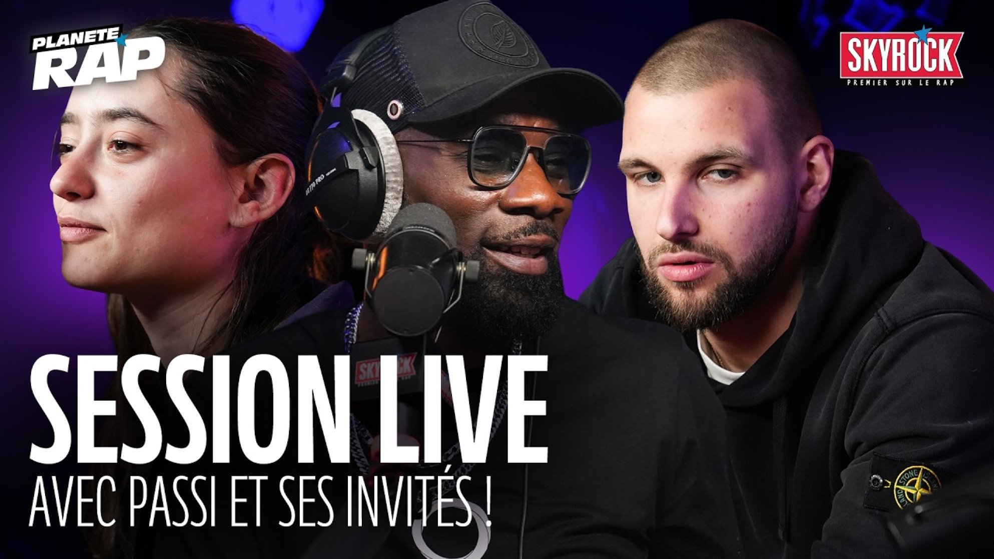 SESSION LIVE avec Passi, Costa, 2L & L'Amerigo ! #PlanèteRap