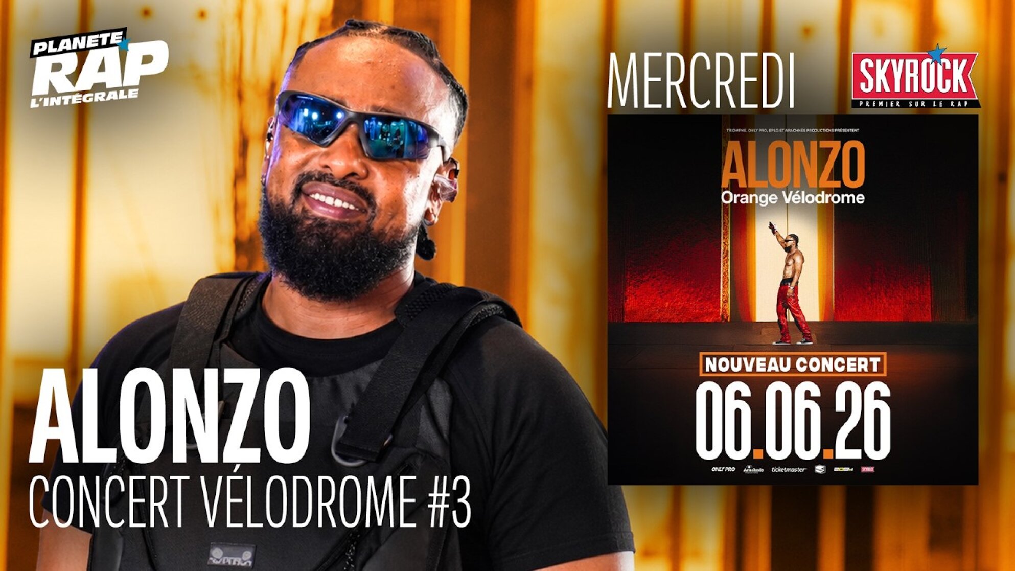 #PlanèteRap Alonzo - Concert Vélodrome avec TK, Houz, Typhee & Fred Musa ! (3-5)