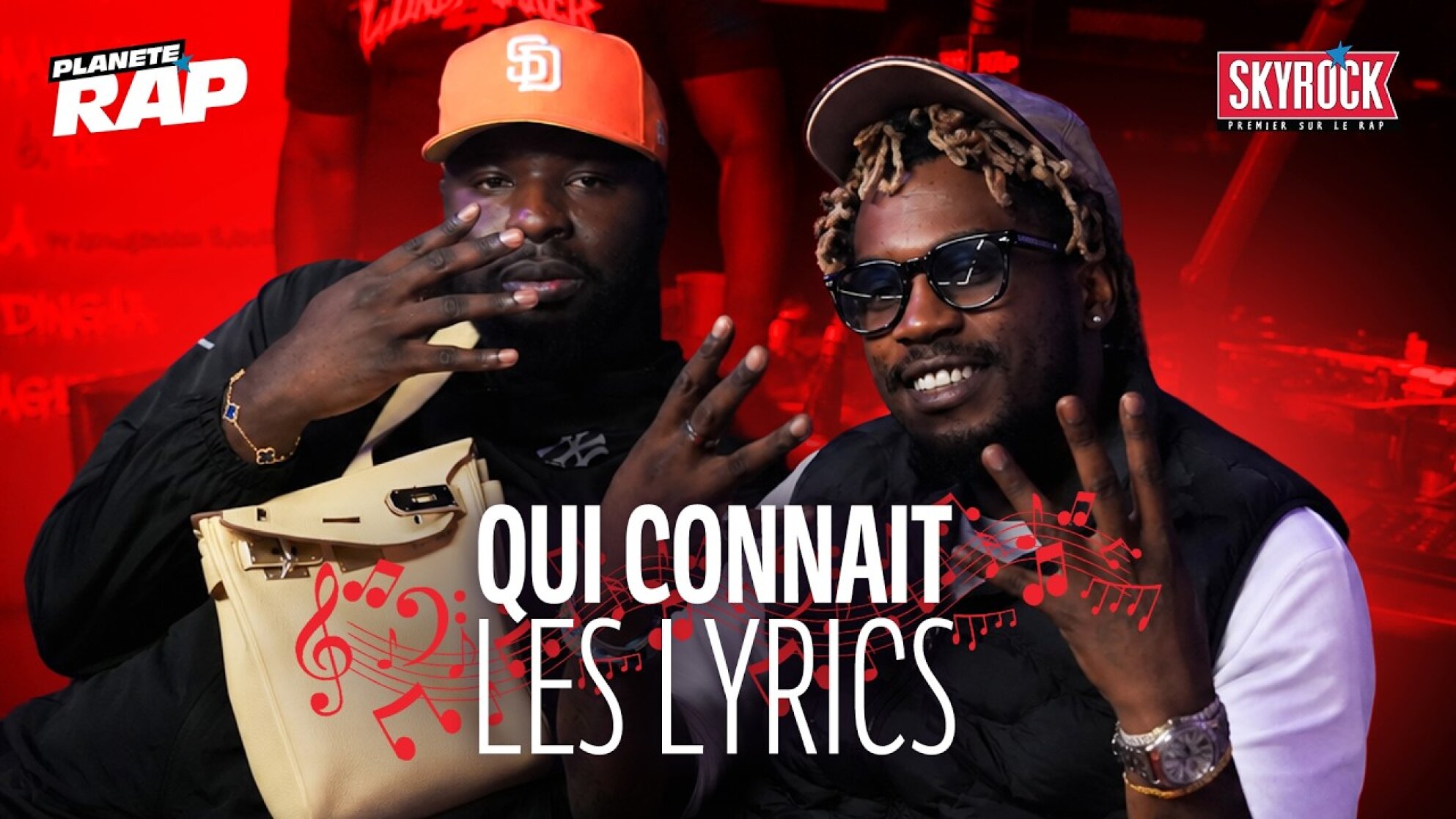 QUI CONNAIT LES LYRICS ? avec Mauvais Djo, Chily & Kokosvoice #PlanèteRap