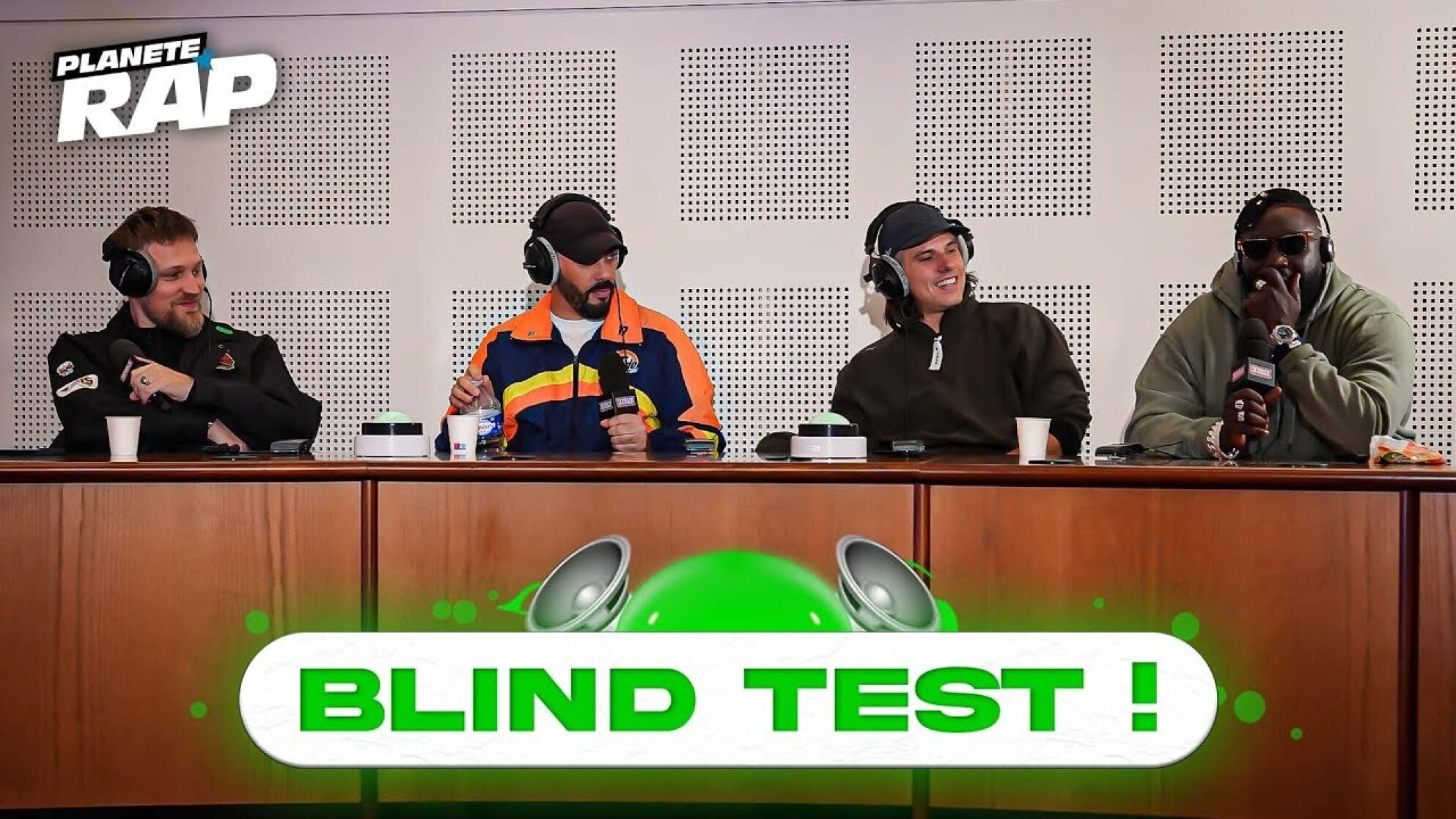 BLIND TEST ! avec Gringe, Orelsan, Skread, Ablaye et Fred Musa ! #PlanèteRap