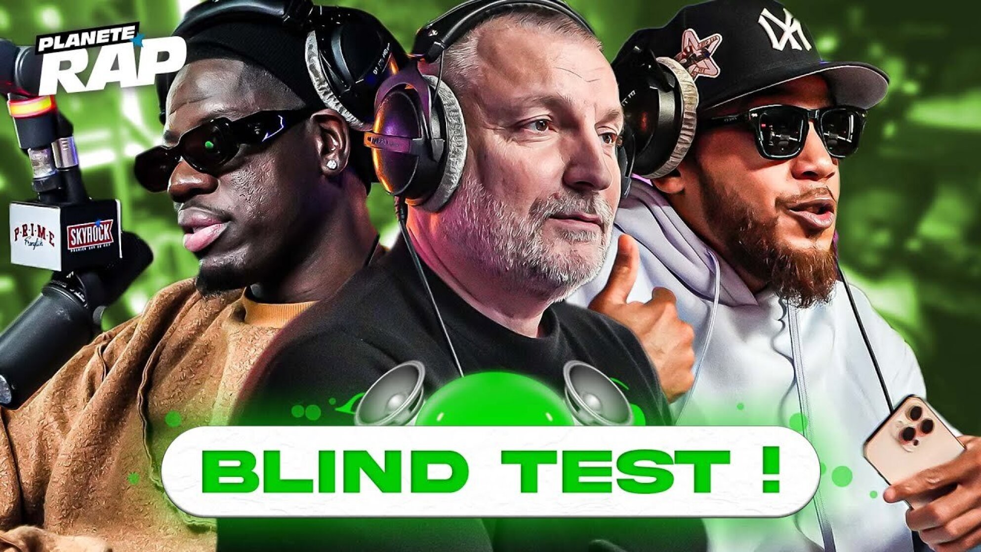 BLIND TEST ! (avec Franglish, RudeBoy & Fred Musa) #PlanèteRap