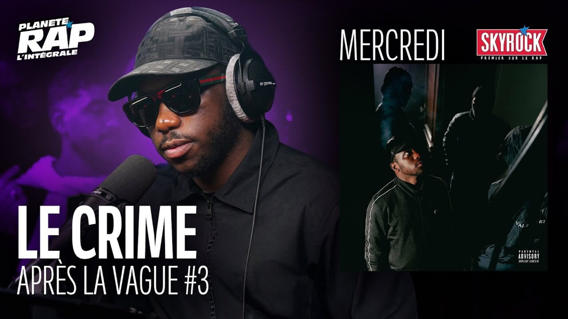 #PlanèteRap Le Crime "Après la vague" avec KLM, Lester93, Insa, Blacky & Quica...& Fred Musa ! (3-5)
