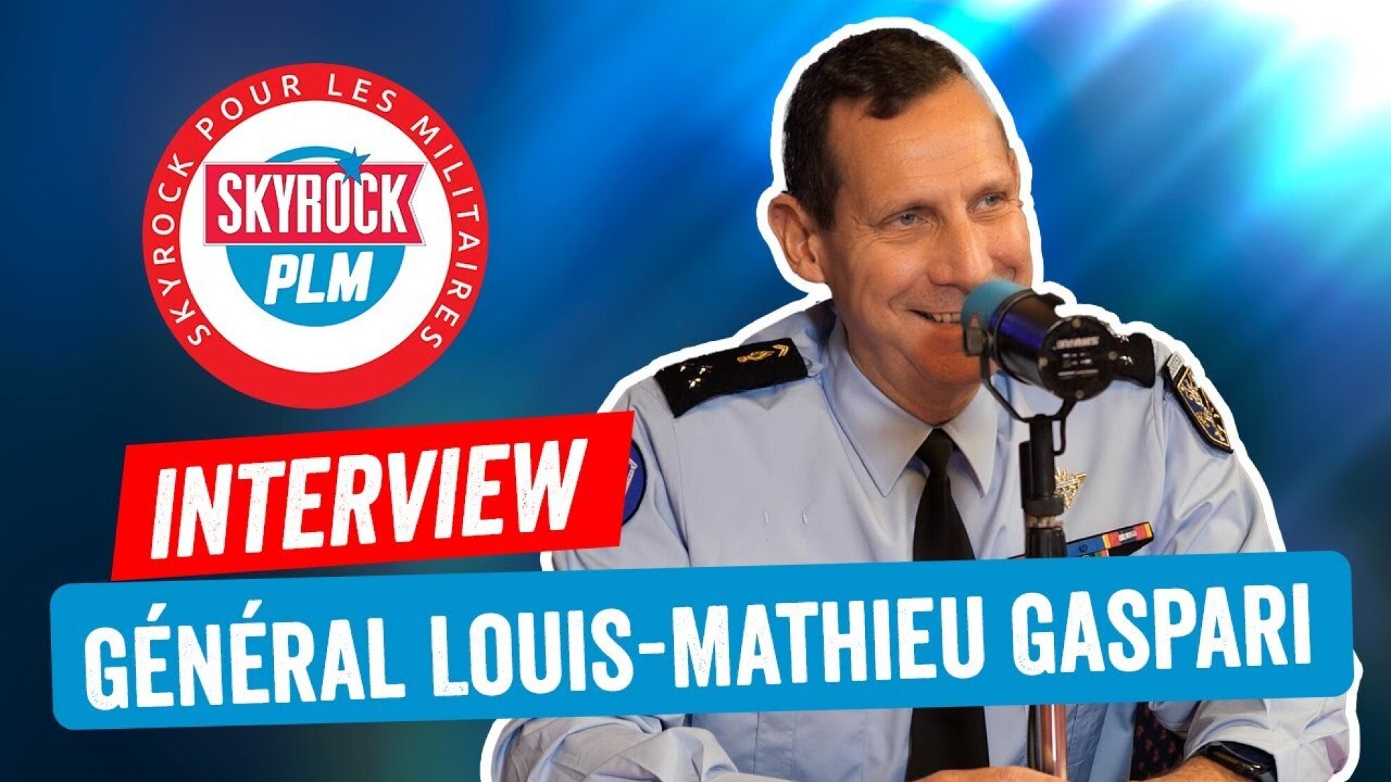 Interview du Général Louis-Mathieu Gaspari, secrétaire général de la garde nationale #SkyrockPLM