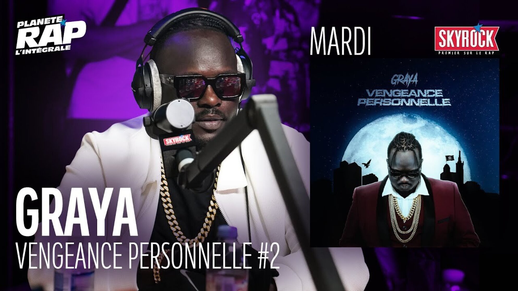 #PlanèteRap Graya "Vengeance personnelle" avec Hornet La Frappe, Cappuccino... & Fred Musa ! (2-5)