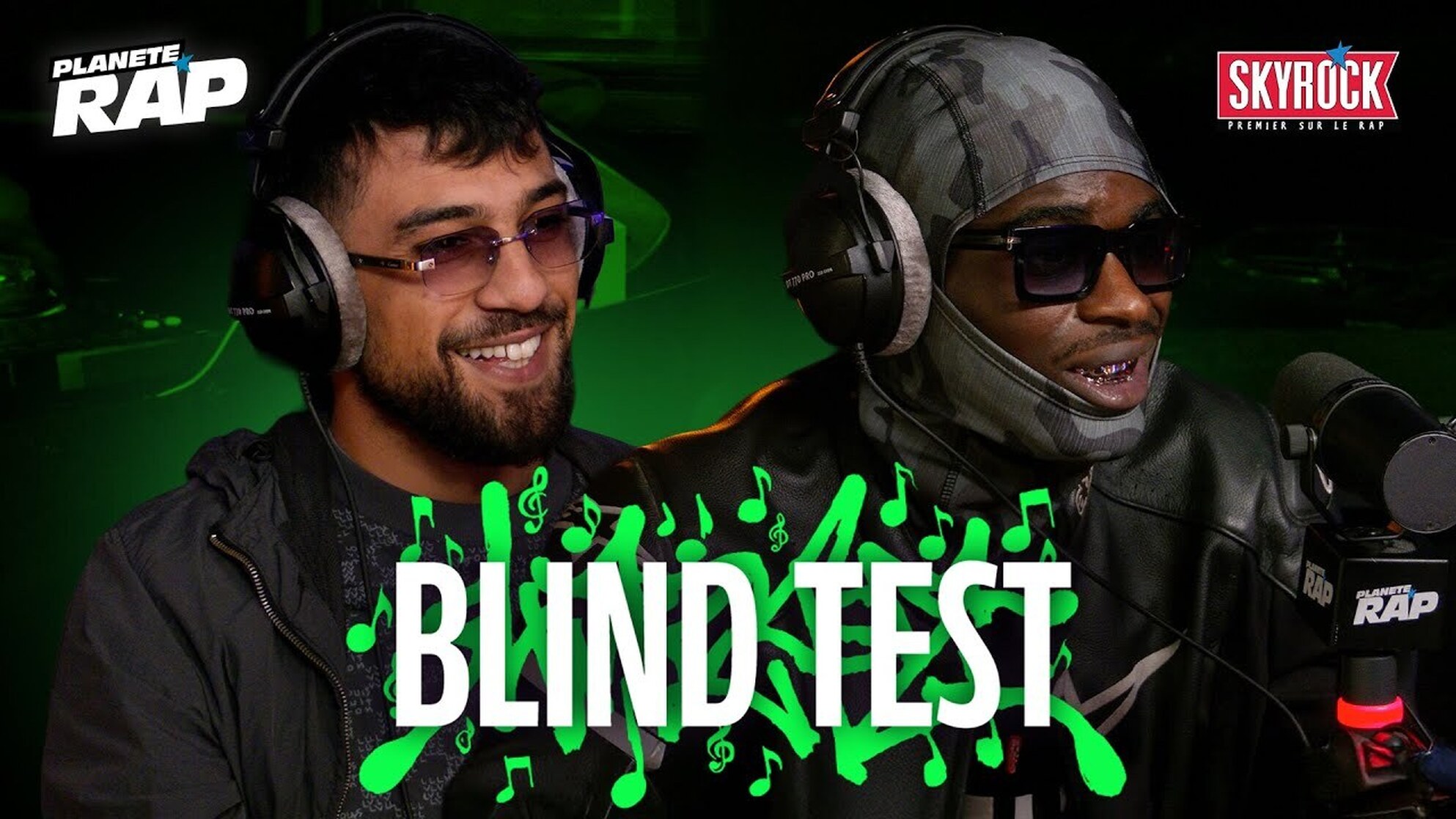 BLIND TEST avec RSKO, ZKR & Fred ! #PlanèteRap