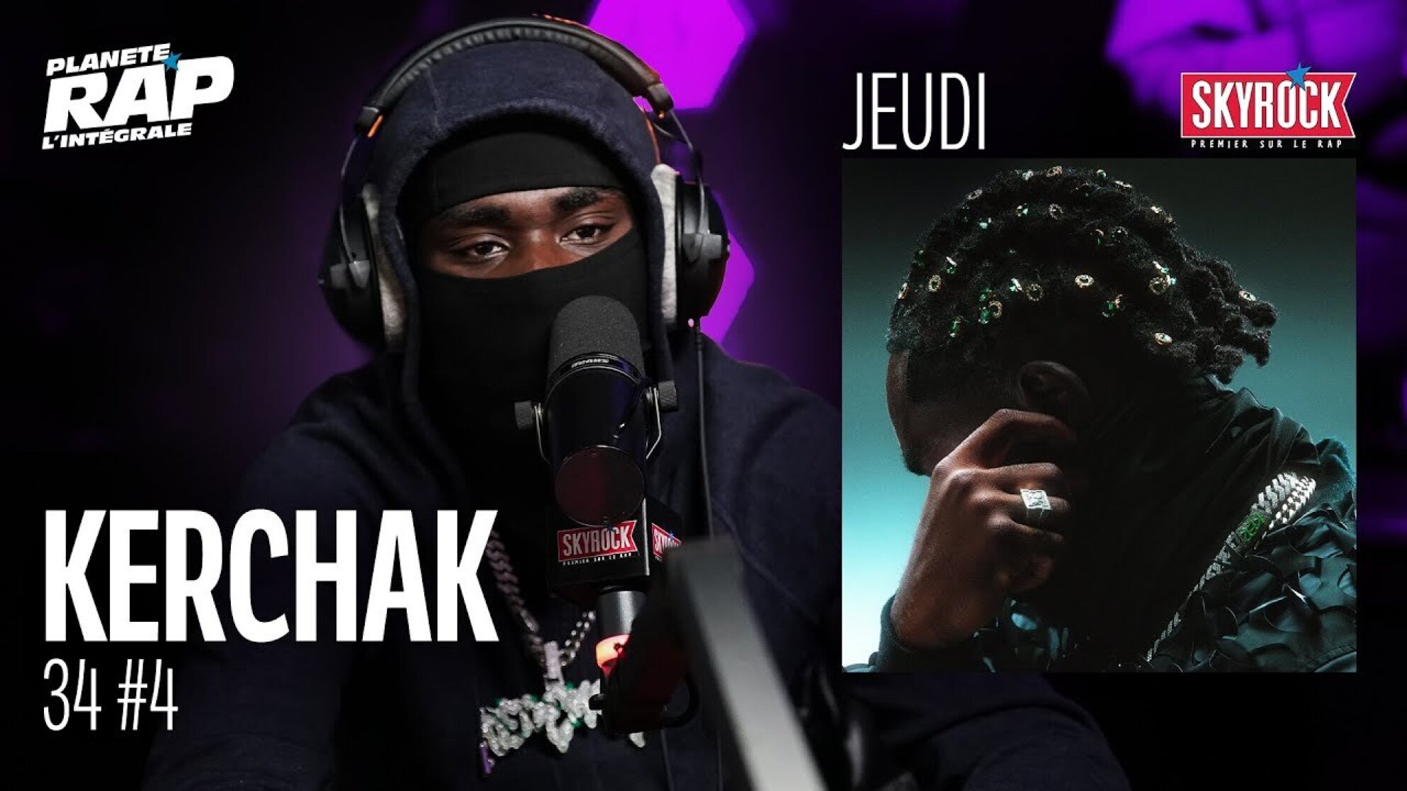 #PlanèteRap Kerchak "34" avec Bamby, Dayarga, Rambo Goyard, La Doro & Fred Musa ! (4-5)