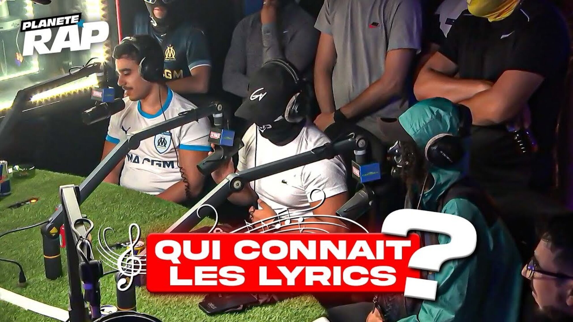 QUI CONNAIT LES LYRICS (avec Gambino, TK, AM La Scampia, Moha Dpsp & Honee) #PlanèteRap