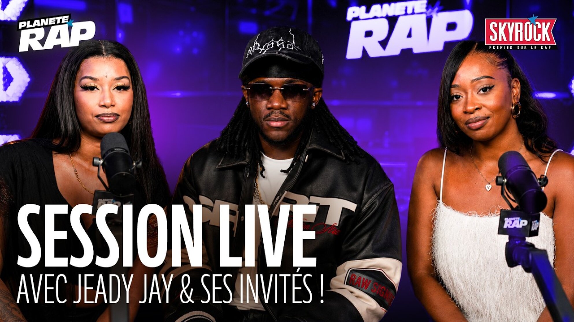 SESSION LIVE avec Jeady Jay, Dalia, Yena Blue, Cristina, Alyssaofficiel & Keys Roxsane ! #PlanèteRap