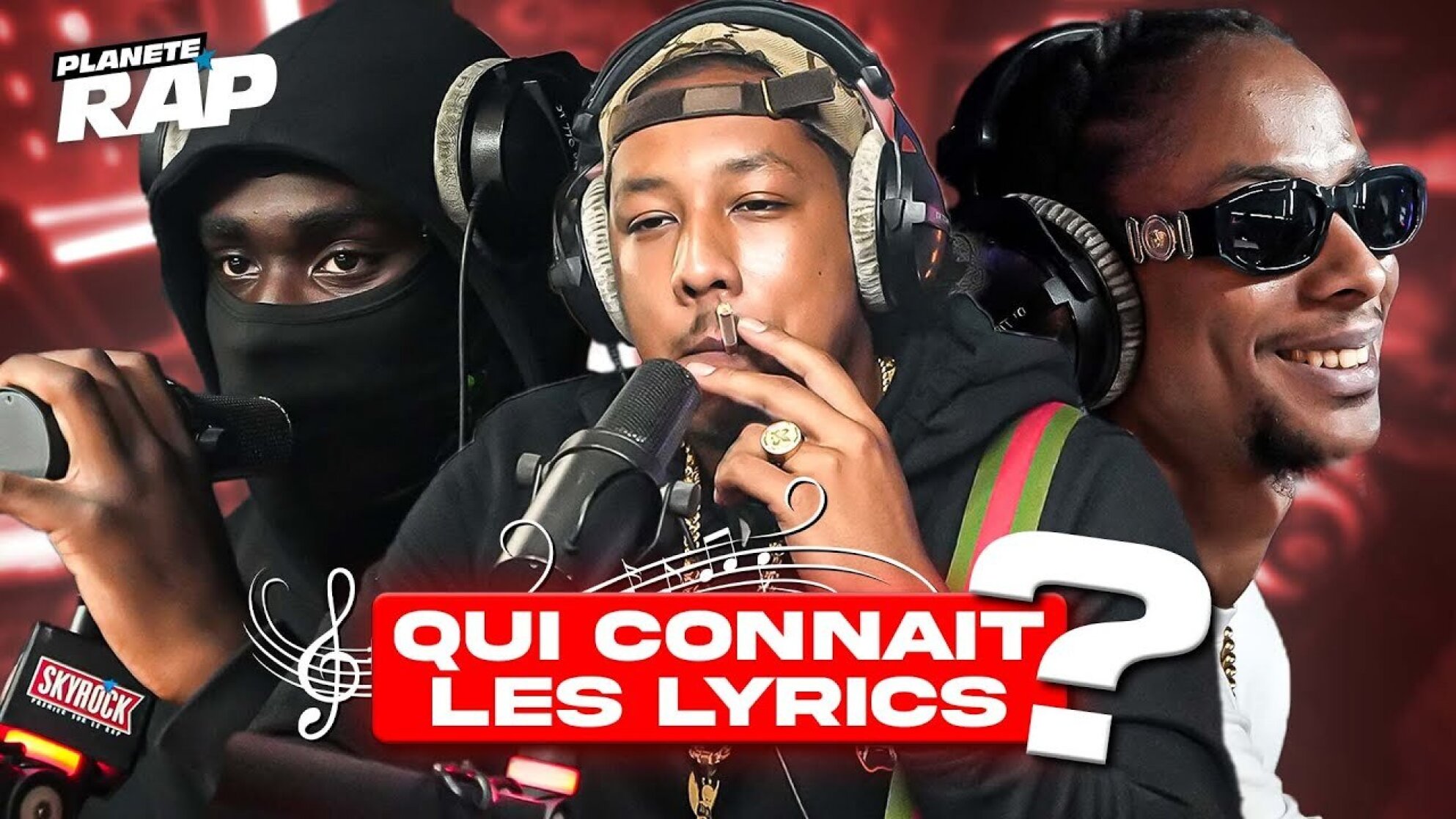 QUI CONNAIT LES LYRICS ? (avec Malty 2BZ, Kerchak, Tiitof, Rvzmo et Reyel Ay) #PlanèteRap