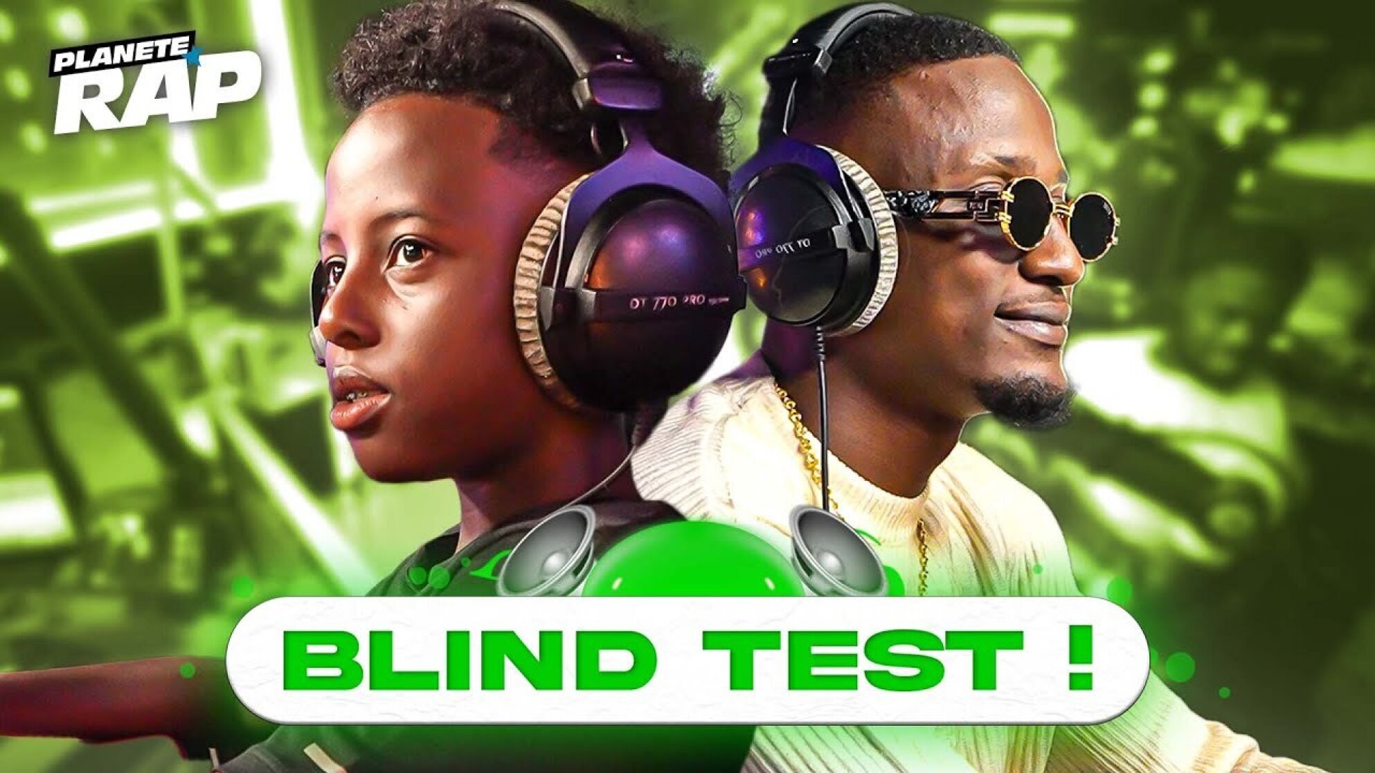 BLIND TEST ! (avec SAF, Rayad et Fred Musa) #PlanèteRap