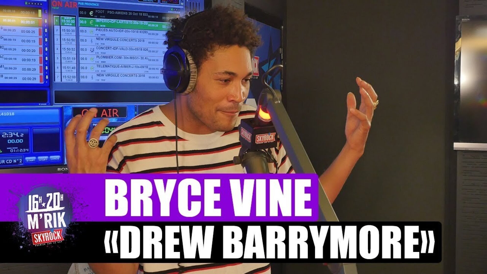 Mrik x Bryce Vine "Drew Barrymore" en live
