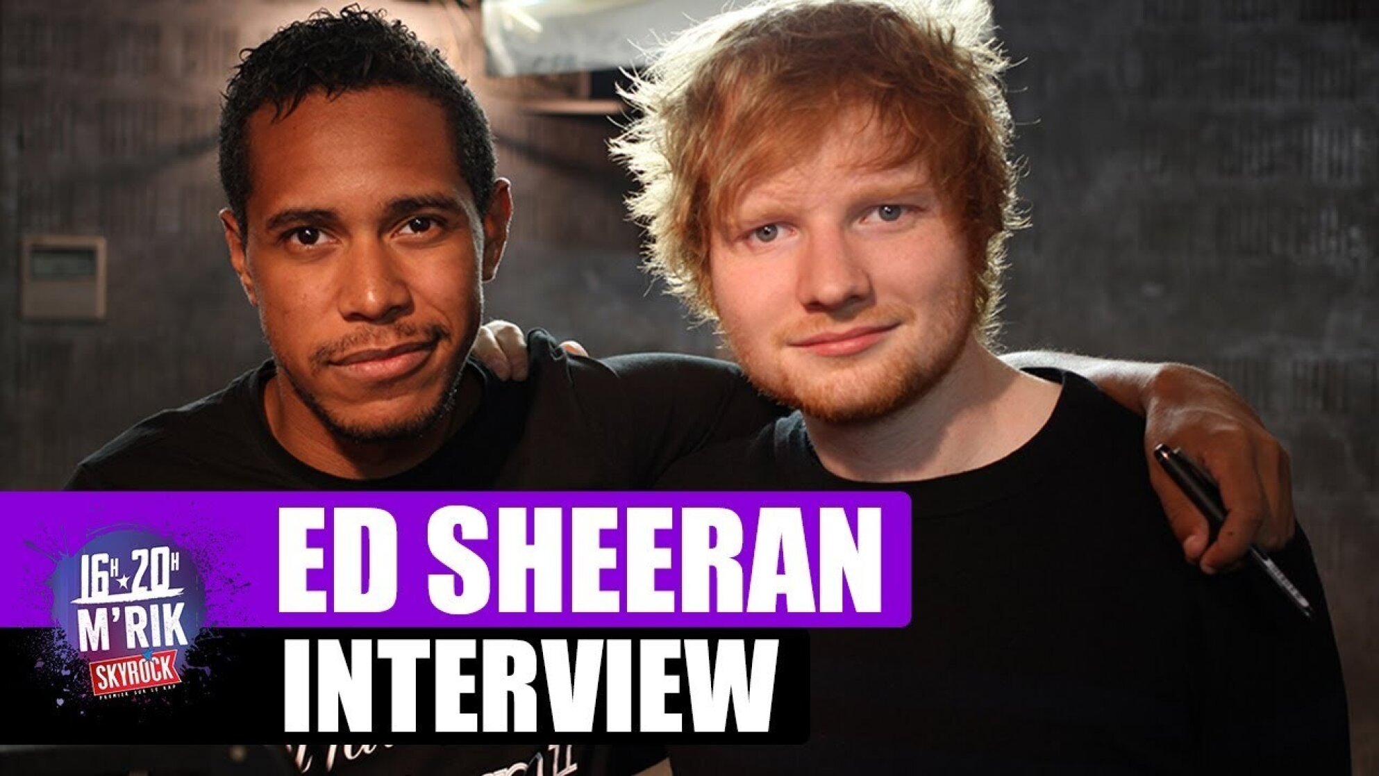 Ed Sheeran "Il y a beaucoup de coins bizarres à Paris"
