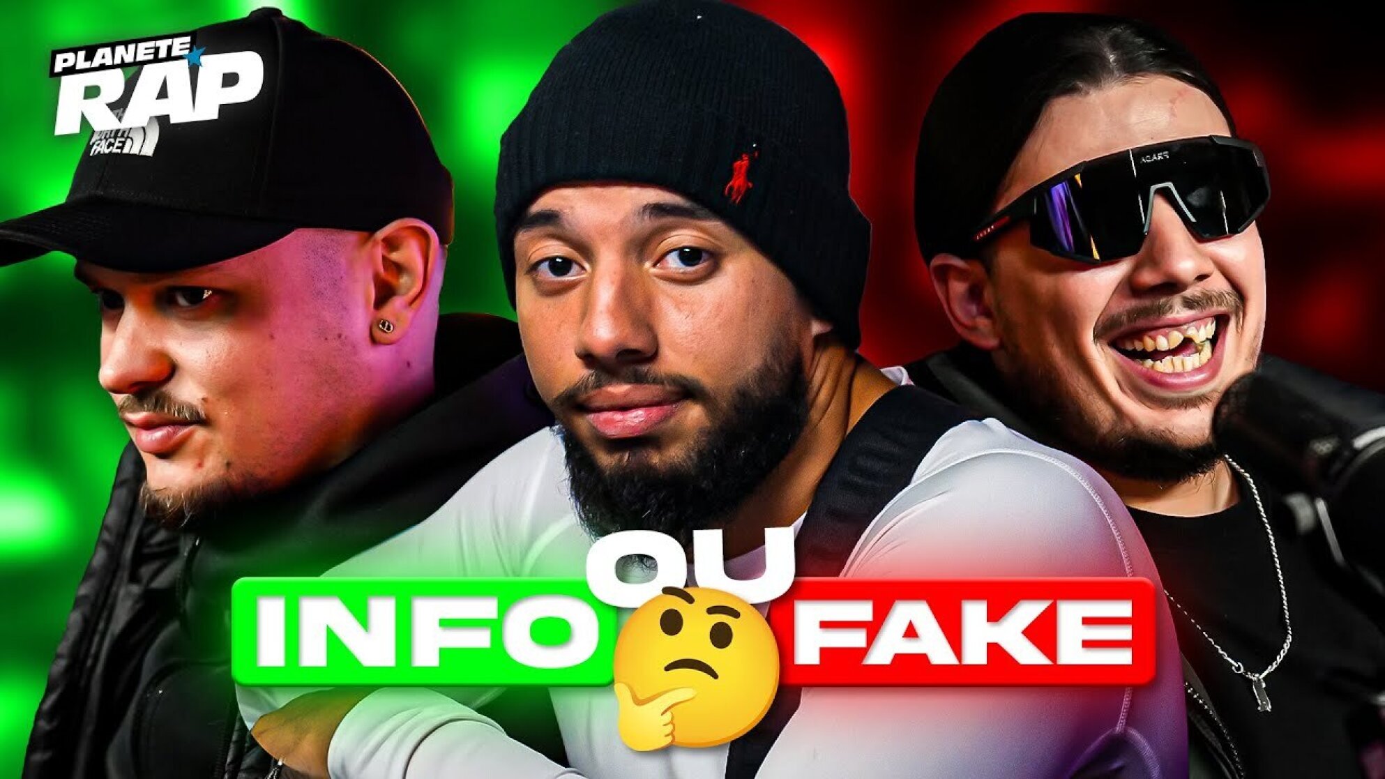 INFO OU FAKE (avec Emkal, Graya, So La Zone, La Quica & Gama) #PlanèteRap