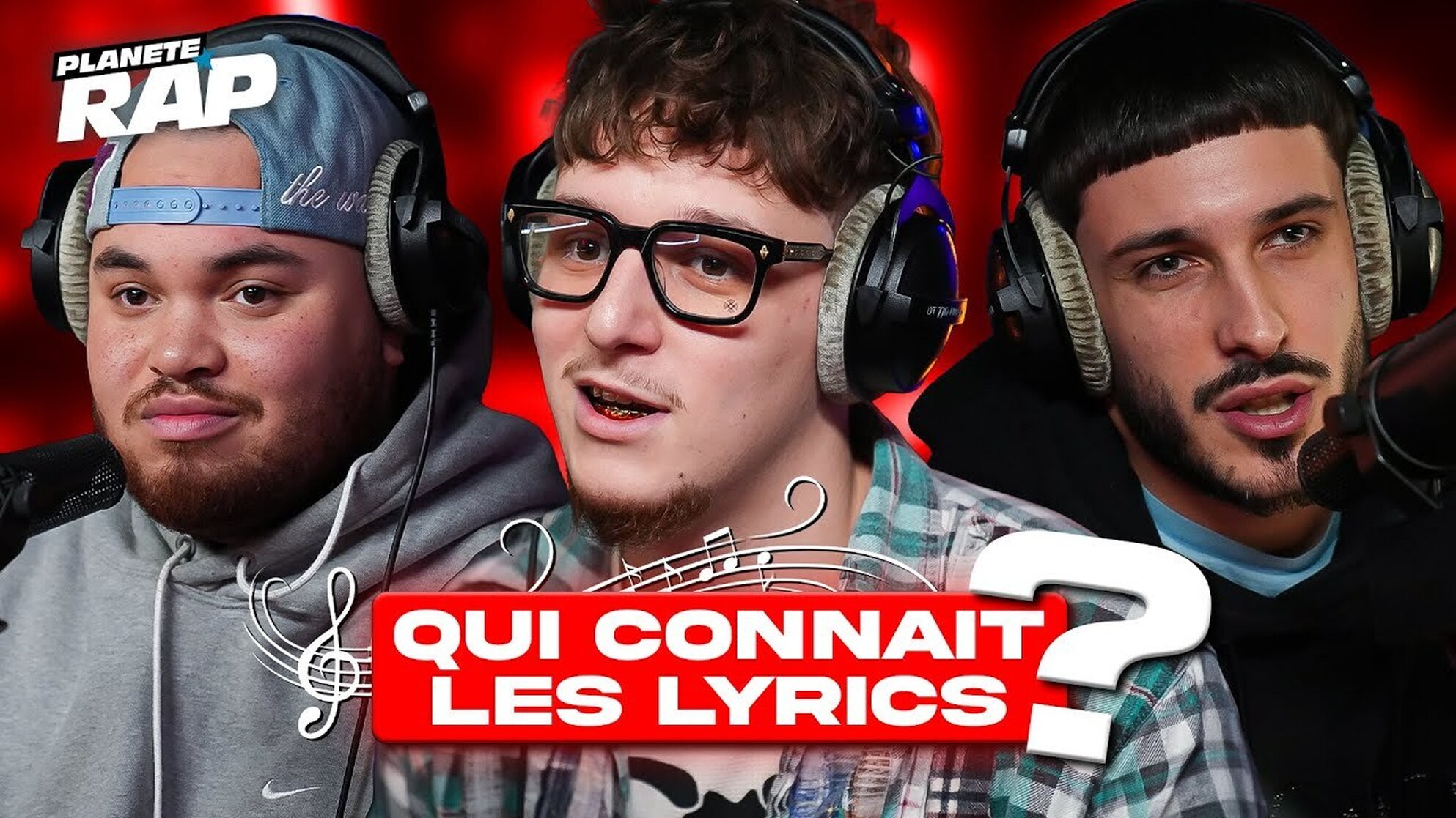 QUI CONNAIT LES LYRICS (avec J9ueve et ses invités ! ) #PlanèteRap