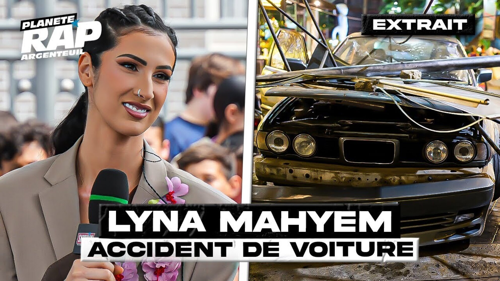 LYNA CARTONNE LA VOITURE DE SA MÈRE ! #PlanèteRap