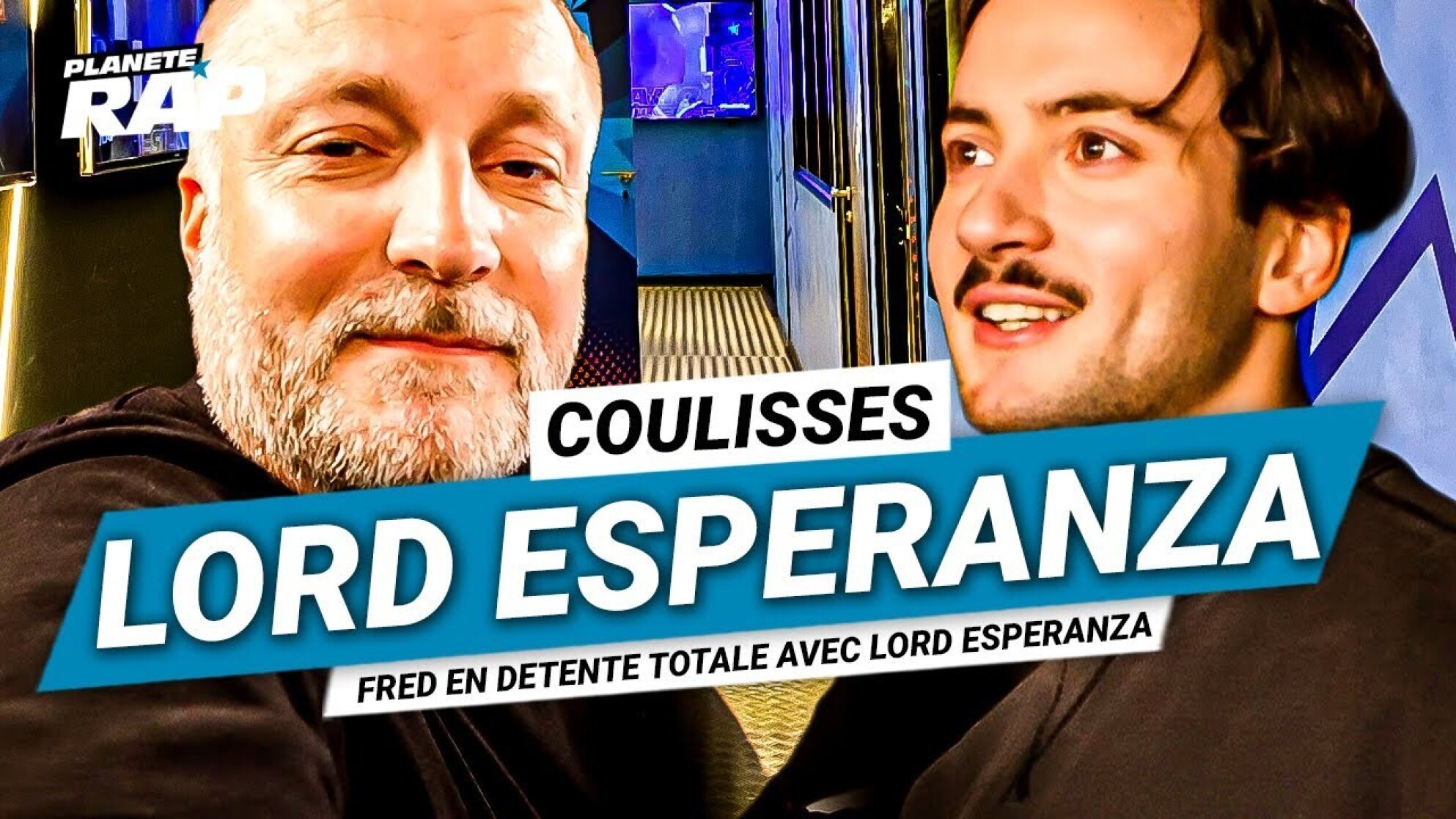 Les coulisses du Planète Rap de Lord Esperanza (Fred en détente totale avec Lord Esperanza)