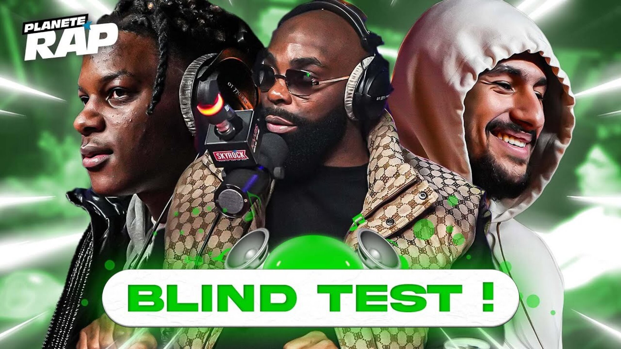 BLIND TEST ! (avec Kaaris, Beendo Z, Sicario78, Bizzy, Igo & Fred Musa) #PlanèteRap