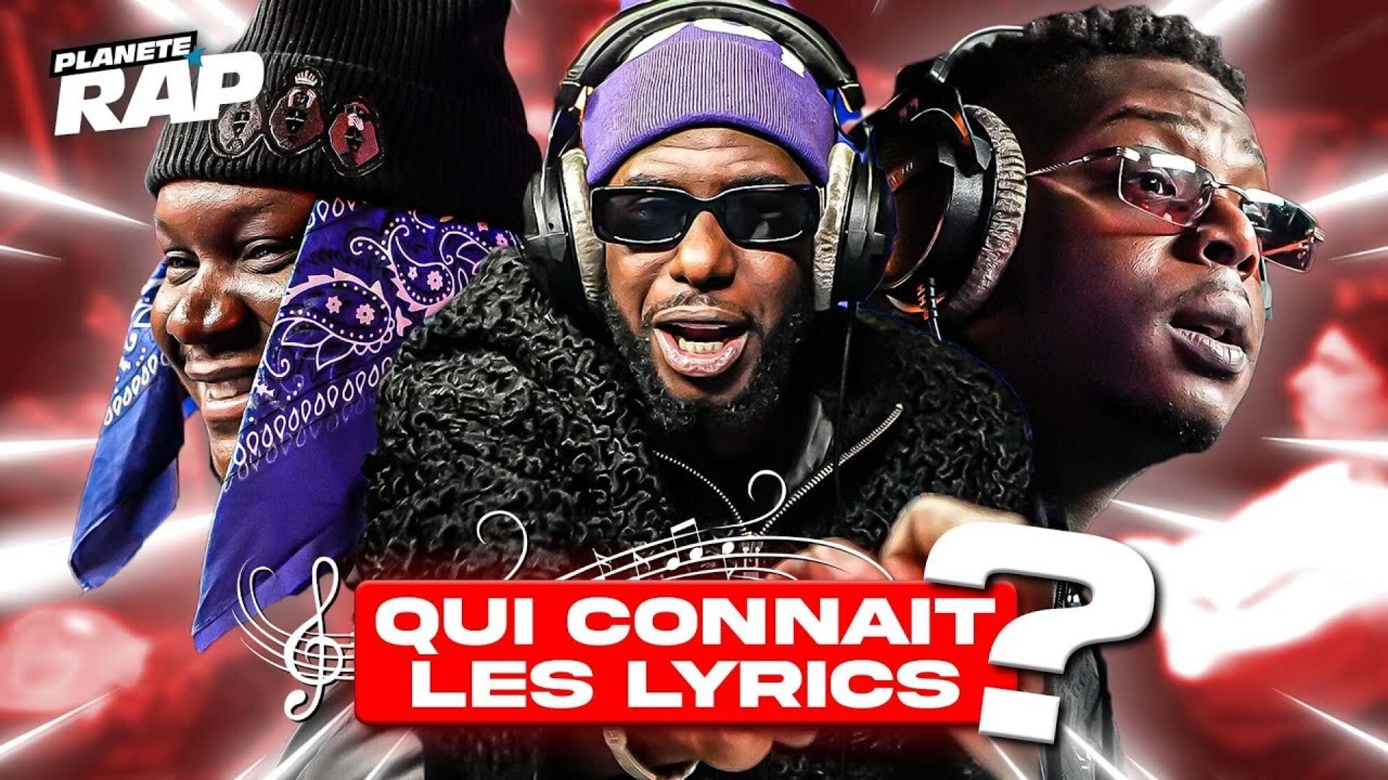 QUI CONNAIT LES LYRICS ? (avec Yaro, Ninho, Gaulois, Kaneki, Zaaki & Fils) #PlanèteRap