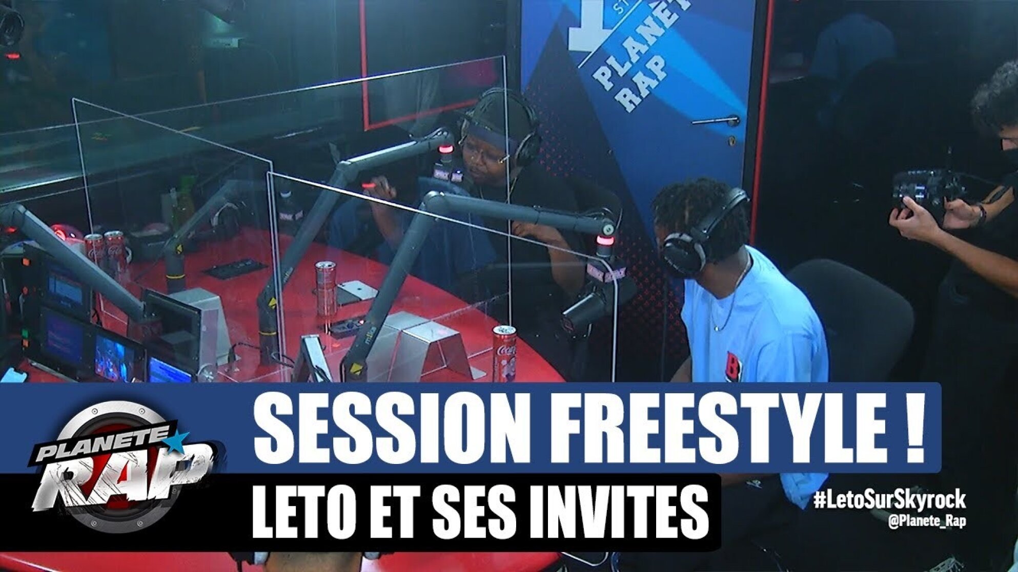 Leto - Session freestyle avec Maes & Tiakola ! #PlanèteRap