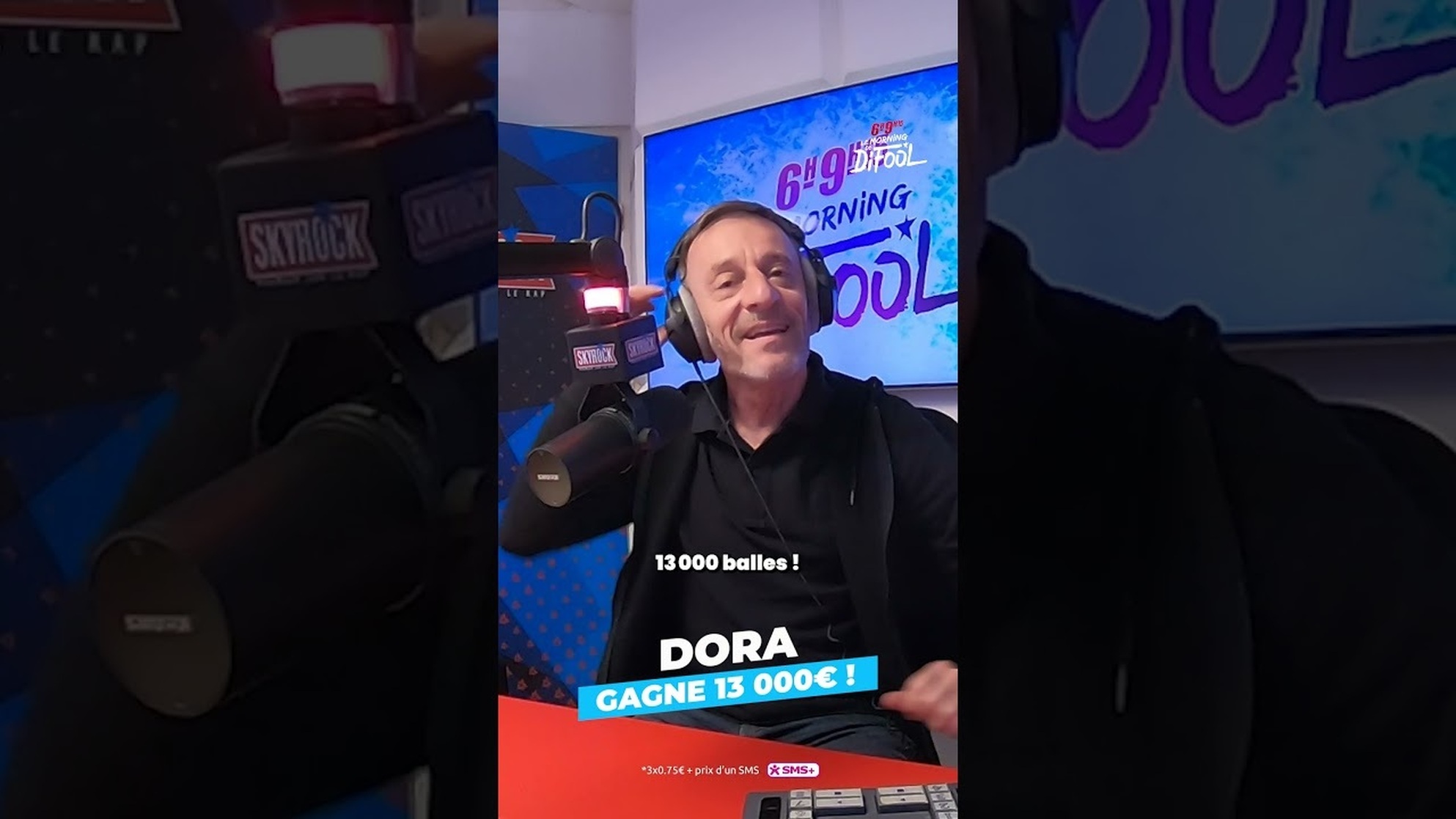 Dora la gagnante de 13000 euros ! Dans le #MorningDeDifool