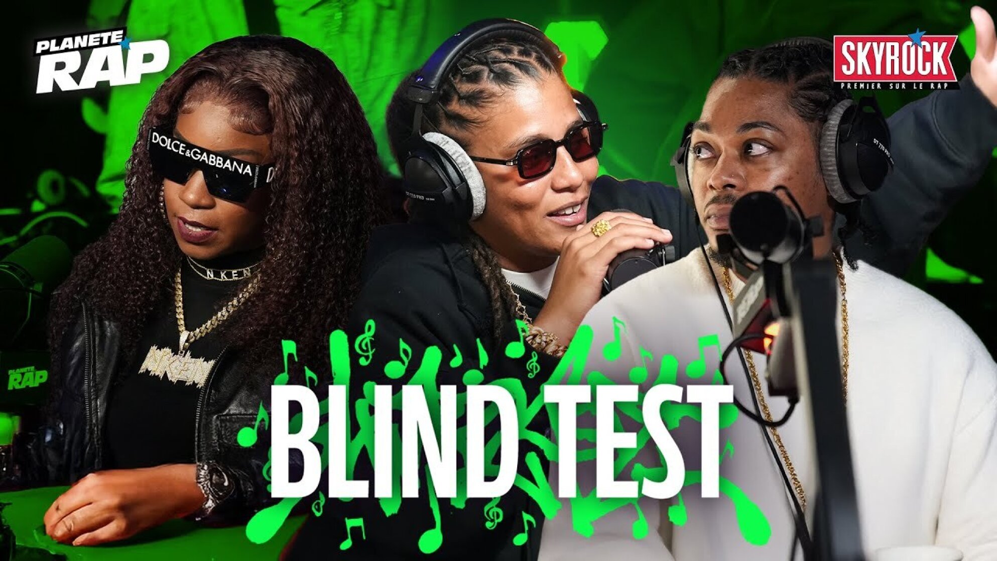 BLIND TEST ! avec Meryl, N'Ken, Danthology, Magic Feat Magic & Fred Musa #PlanèteRap