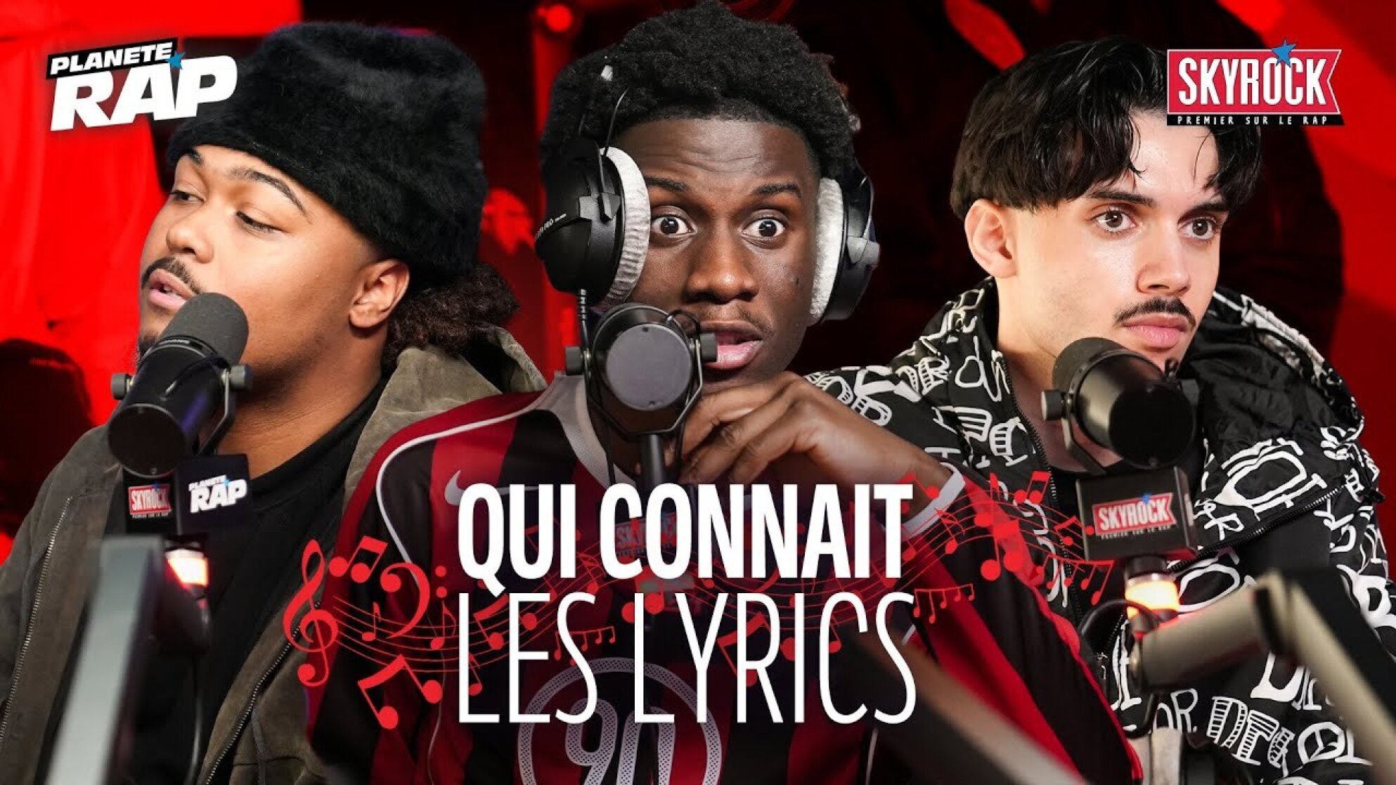 QUI CONNAÎT LES LYRICS avec R2, Rnboi, Ashvma, Rambo Goyard, Bruni, Louzio K2S, DMG ! #PlanèteRap