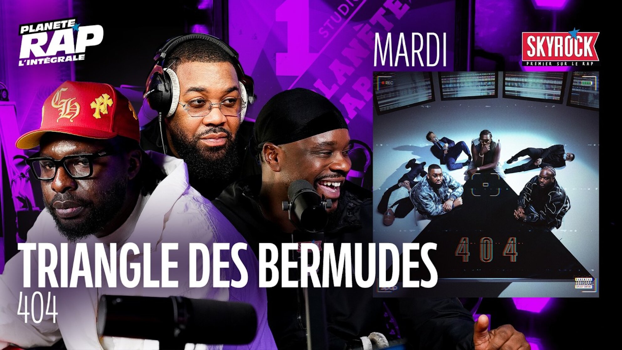 #PlanèteRap TRIANGLE DES BERMUDES "404" avec L2B & Fred Musa ! (2-5)