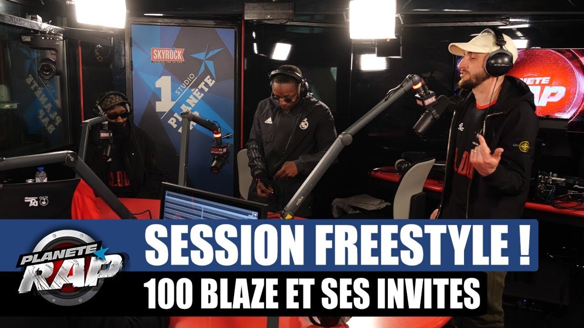 100 Blaze - Session freestyle avec Gotti Maras & Ketama ! #PlanèteRap