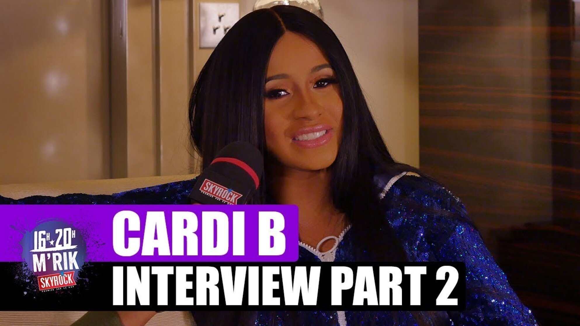 Interview Cardi B​ x Mrik​ : "Je suis devenue célèbre en faisant des blagues sur les réseaux"