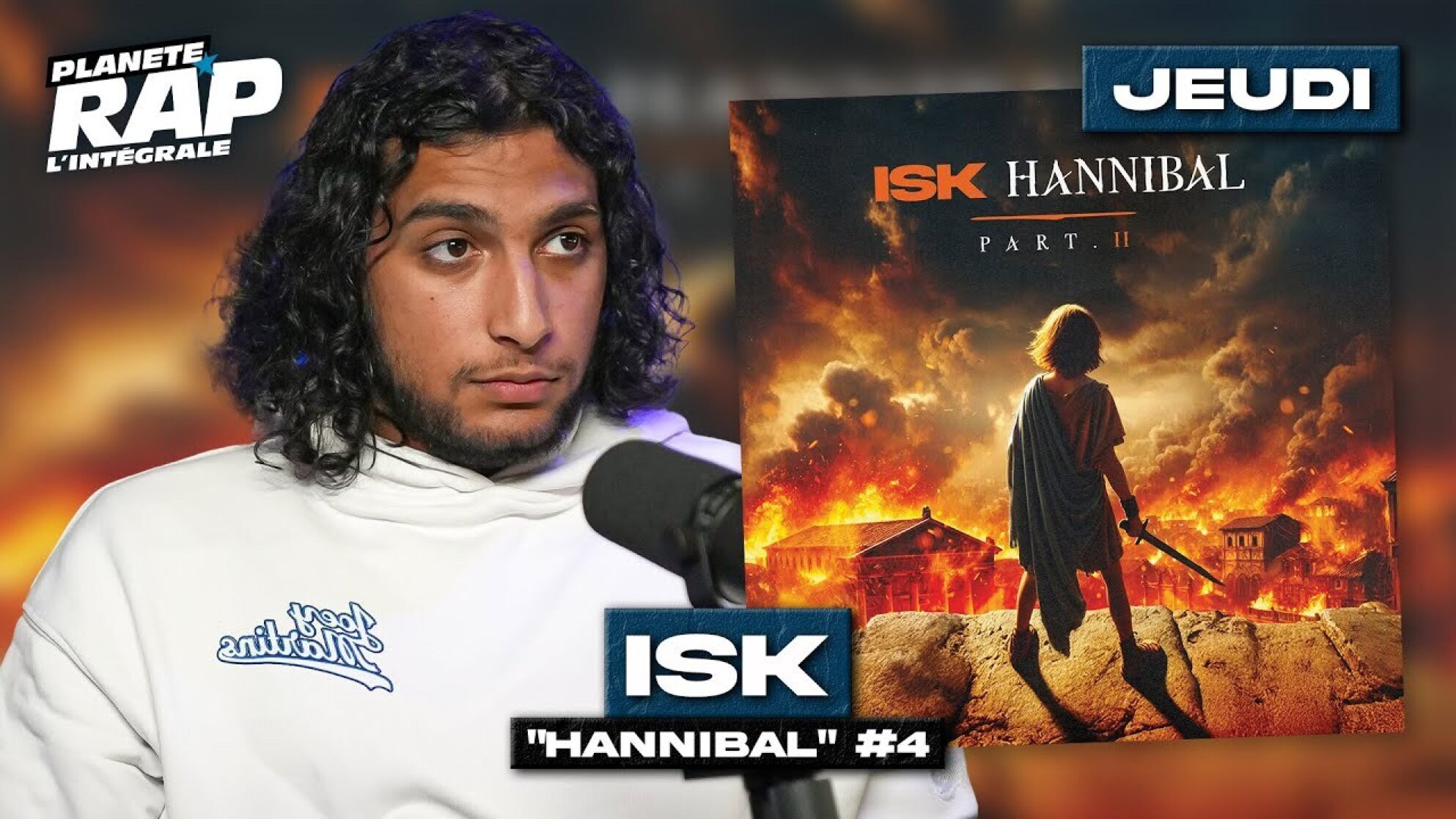 #PlanèteRap ISK "Hannibal" avec JRK 19, La Hasba 22, 2 mètres, La Plaie, Kali ... & Fred Musa (4/5)
