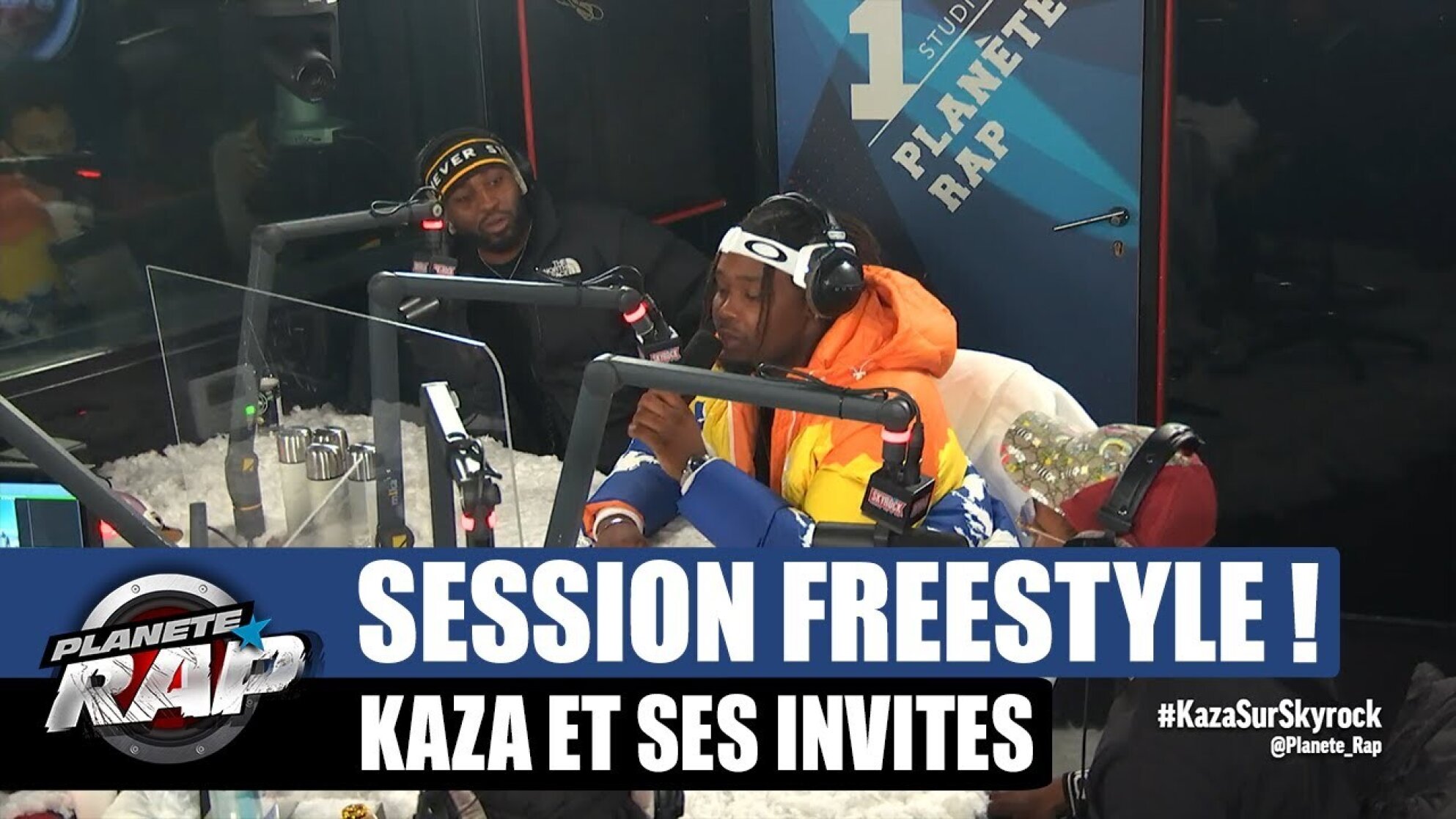 Kaza - Session freestyle avec Sasso, Cinco, Enfantdepauvres, Theekm, ZR X Old... #PlanèteRap
