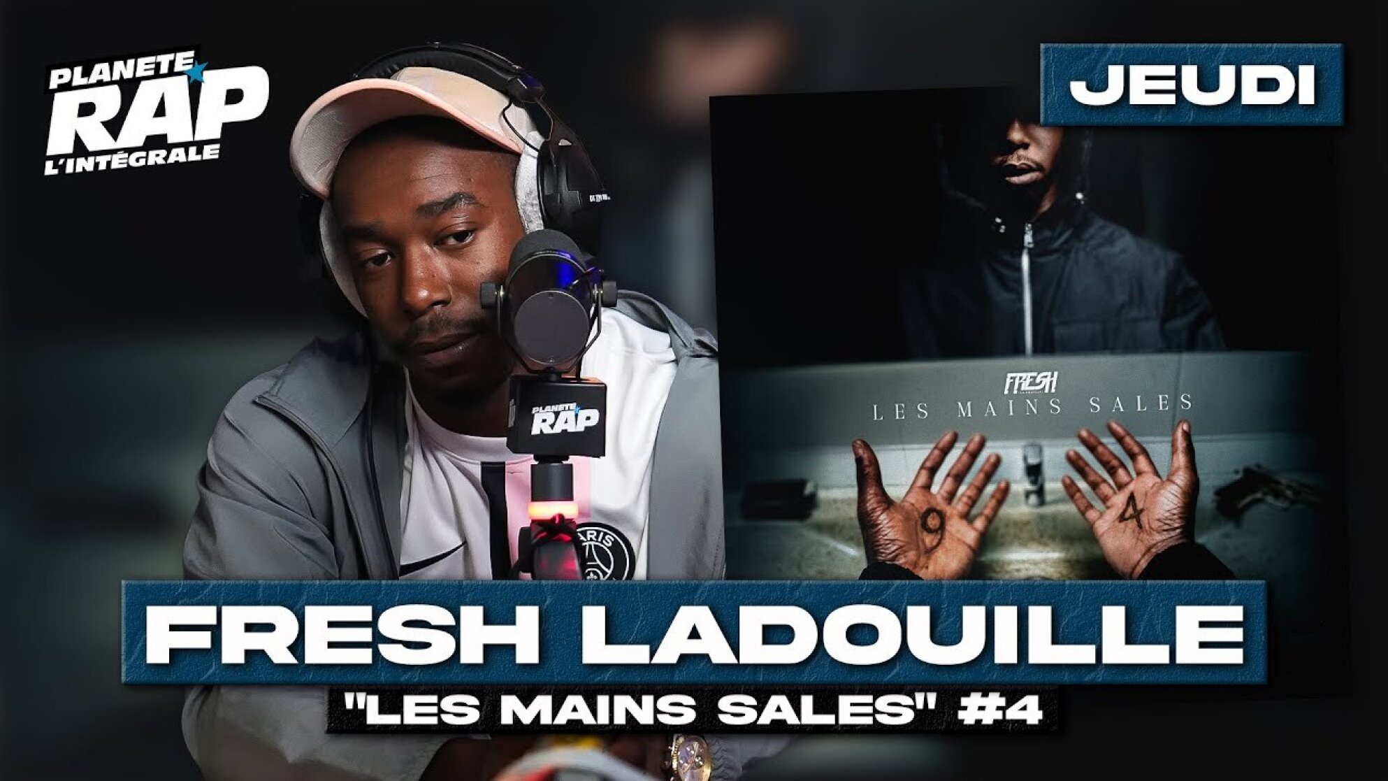 #PlanèteRap Fresh LaDouille "Les mains sales" avec KLM, Negrito, Mola, Le Crime & Fred Musa ! (4-5)