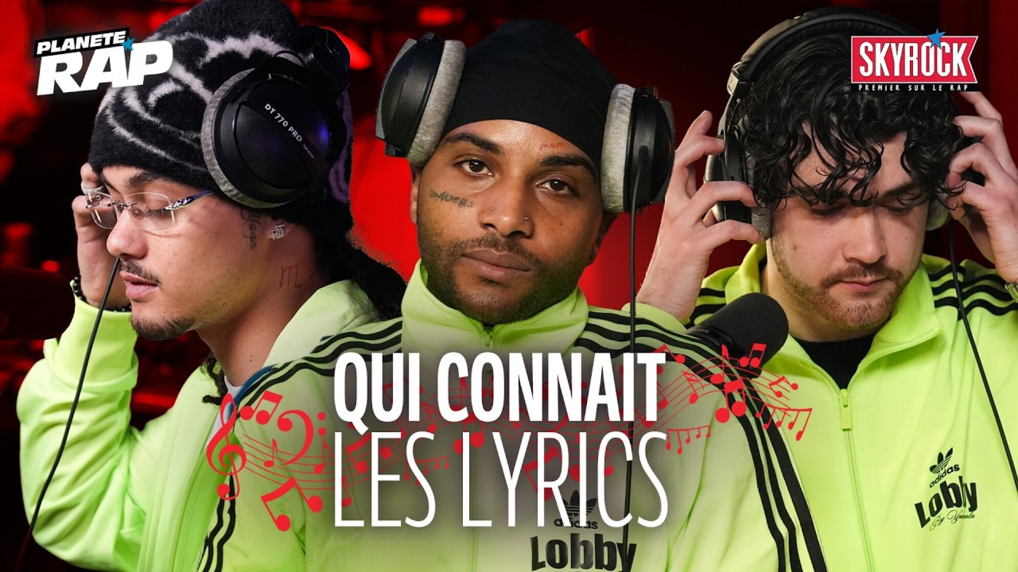 QUI CONNAÎT LES LYRICS avec 8ruki, ARTR, Ambrose & Labri ! #PlanèteRap