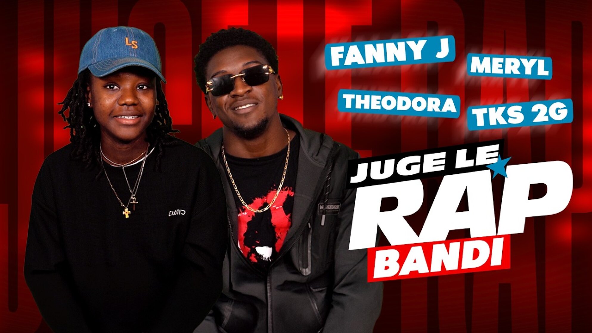 Les acteurs de la série "Bandi" JUGENT LE RAP ! Part.2 (Theodora, Meryl, TKS 2G, Fanny J...) #JLR