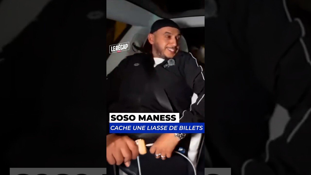 #sosomaness cache une liasse en pleine vidéo 🤣💵#LeRécapMrik