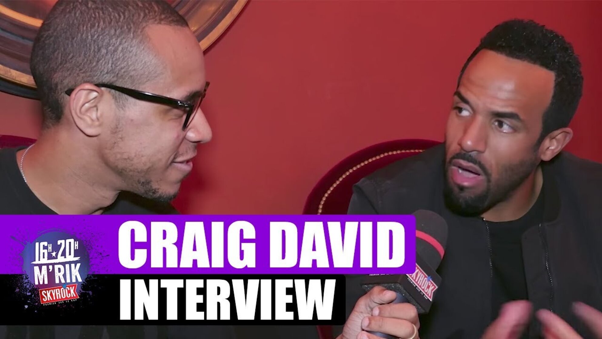 Craig David : "J'ai l'impression d'être un gamin de 16 ans qui fait de la musique"