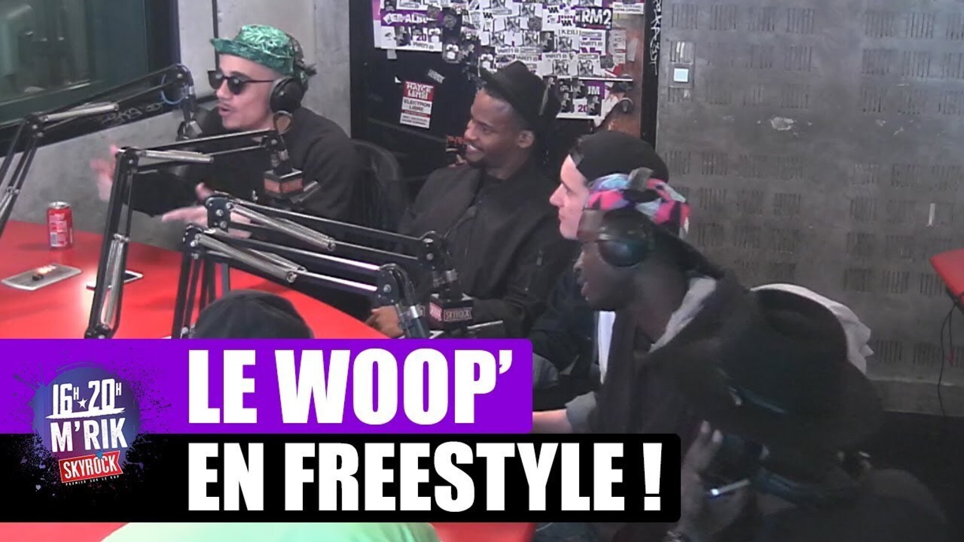Le Woop' en freestyle sur Skyrock !