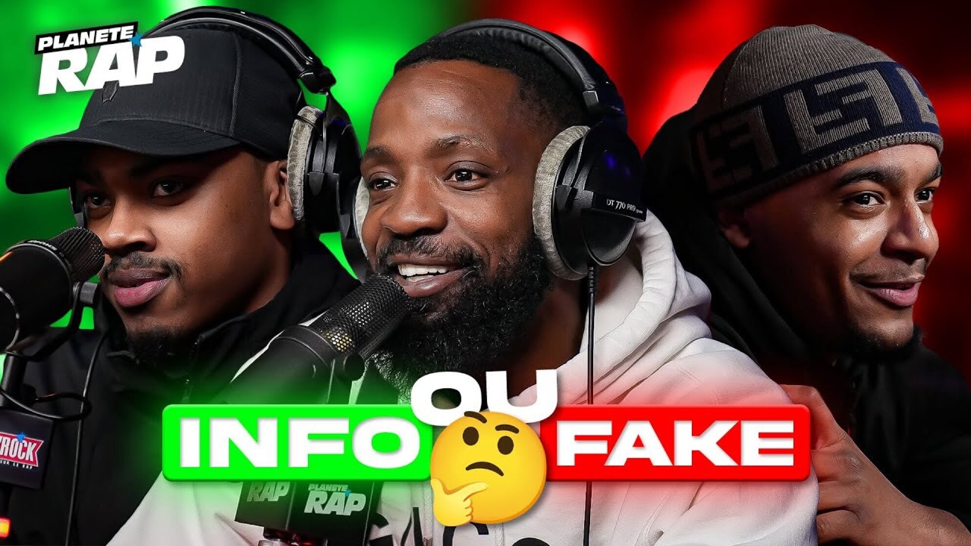 INFO OU FAKE (avec DA Uzi, K2, Crapule, IGO...) #PlanèteRap