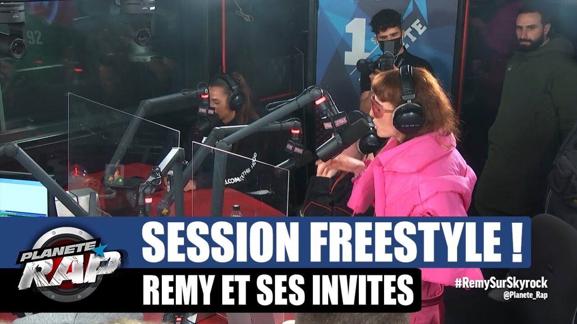 Rémy - Session freestyle avec Doria, Mous-K & Poupie ! #PlanèteRap
