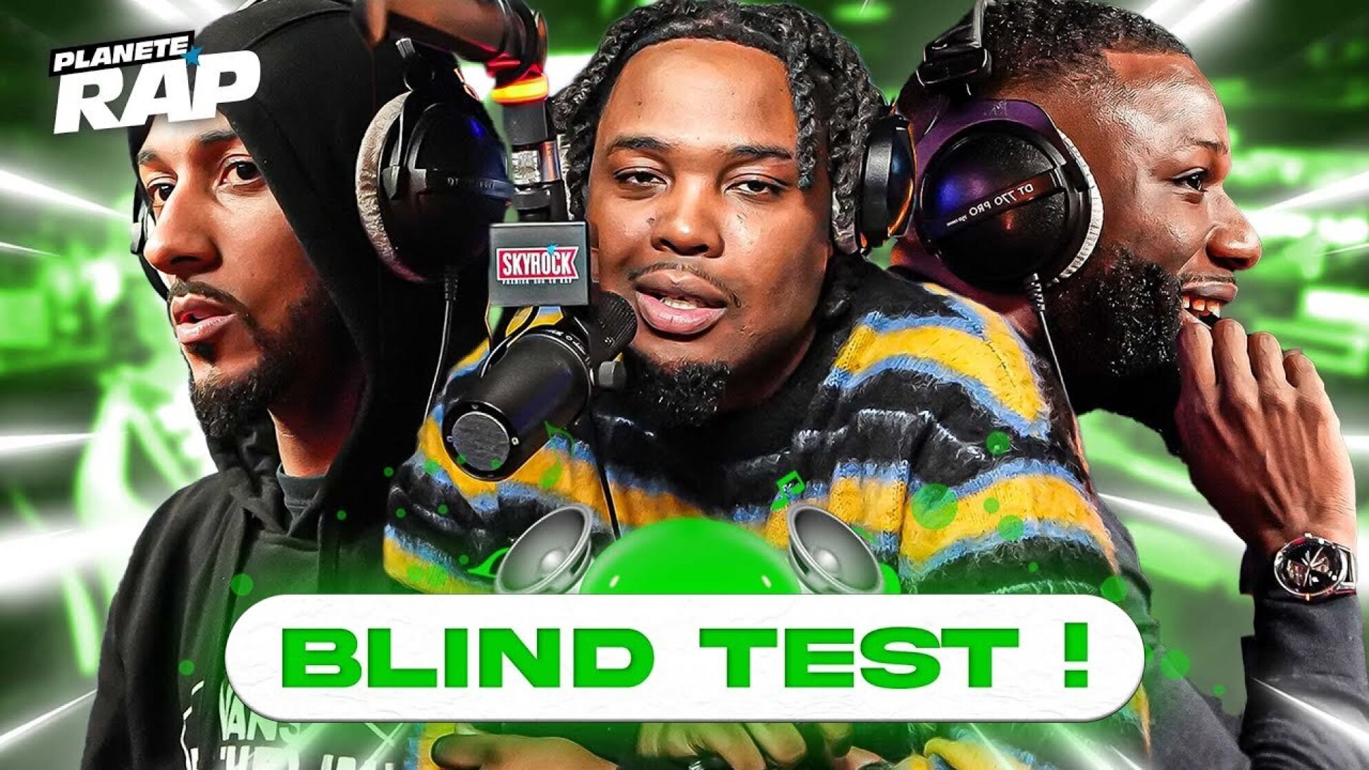 BLIND TEST ! (avec Kaza et ses invités) #PlanèteRap