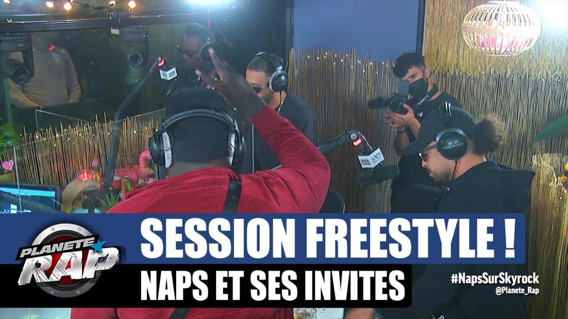Naps - Session freestyle avec Graya, Dika et Ivory ! #PlanèteRap