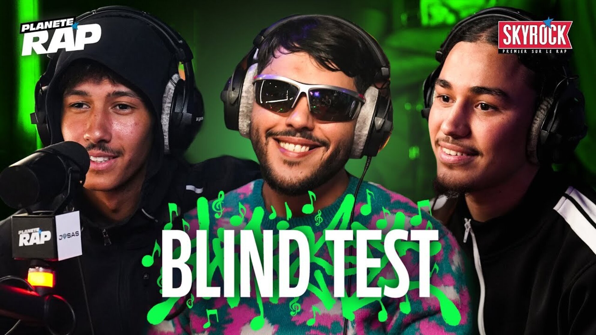 Le BLIND TEST avec Josas, Lafamax, Draviss, Zitoune, RD & Fred Musa ! #PlanèteRap