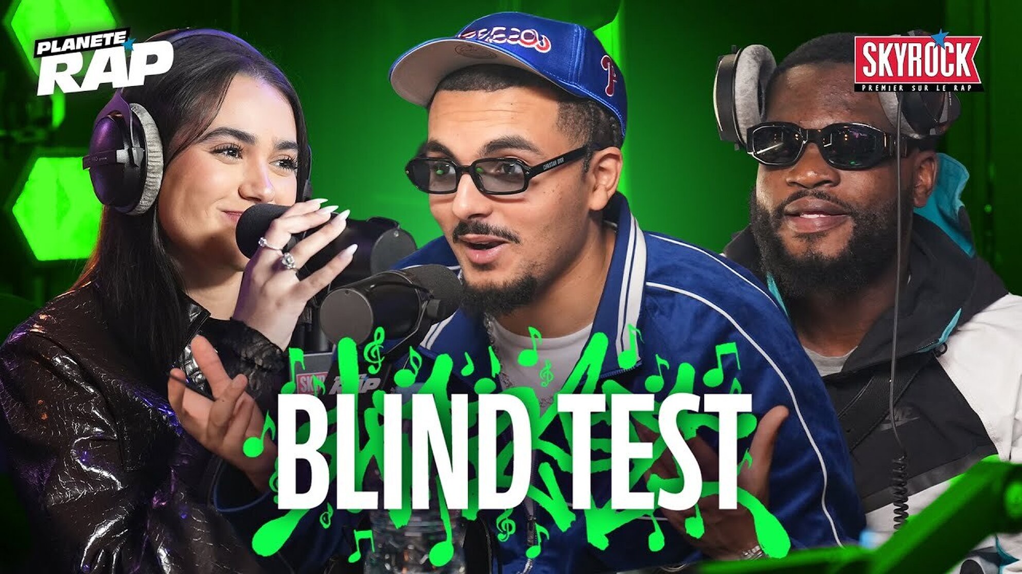 BLIND TEST ! (avec RK, R2, Josas, DRK, Kiona, Dima & Fred Musa) #PlanèteRap