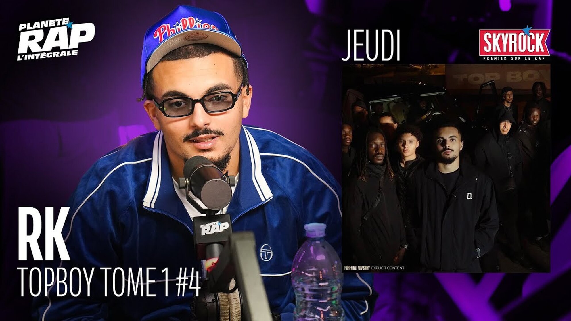 #PlanèteRap RK "TopBoy Tome 1" avec R2, Josas, Kiona, Saamou, Dima, DRK & Fred Musa ! (4-5)