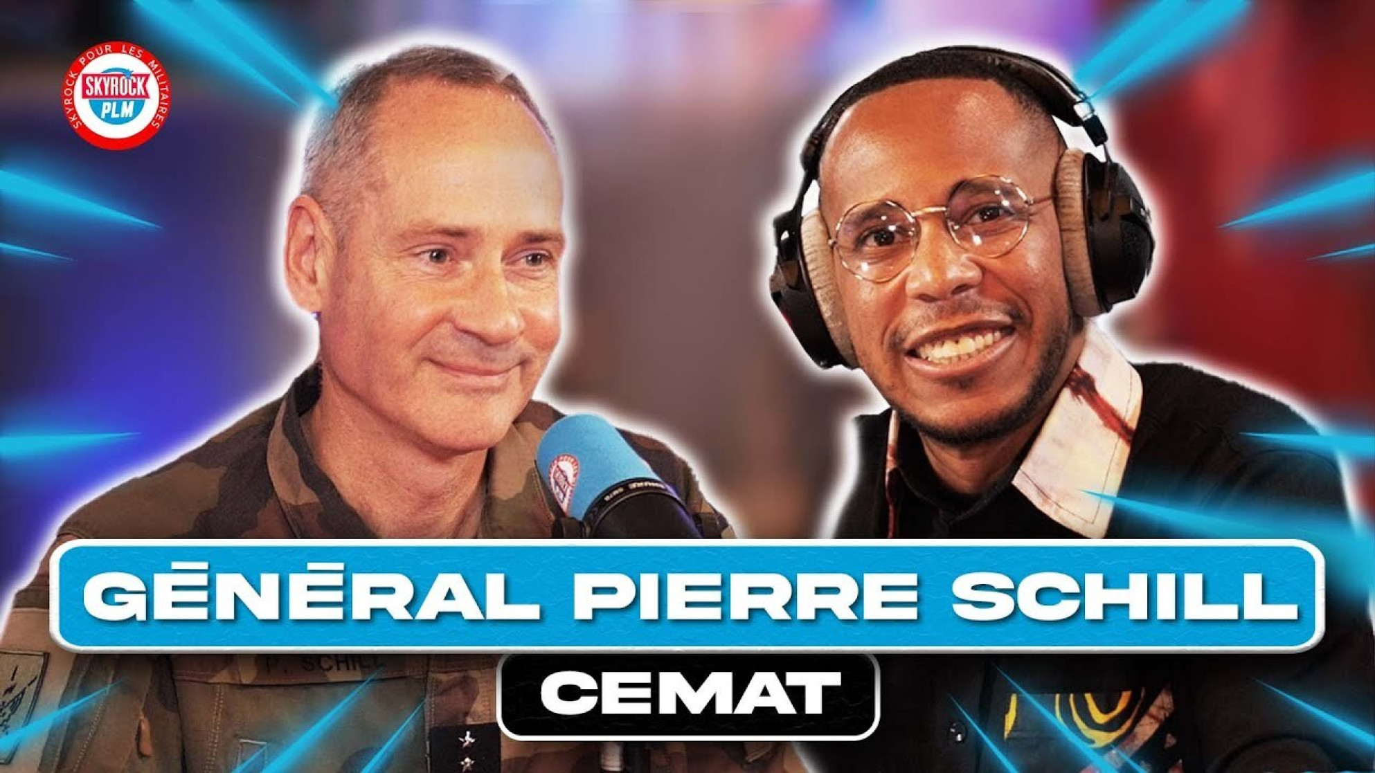 Interview du chef d'Etat-major de l'armée de Terre Pierre SCHILL #SkyrockPLM