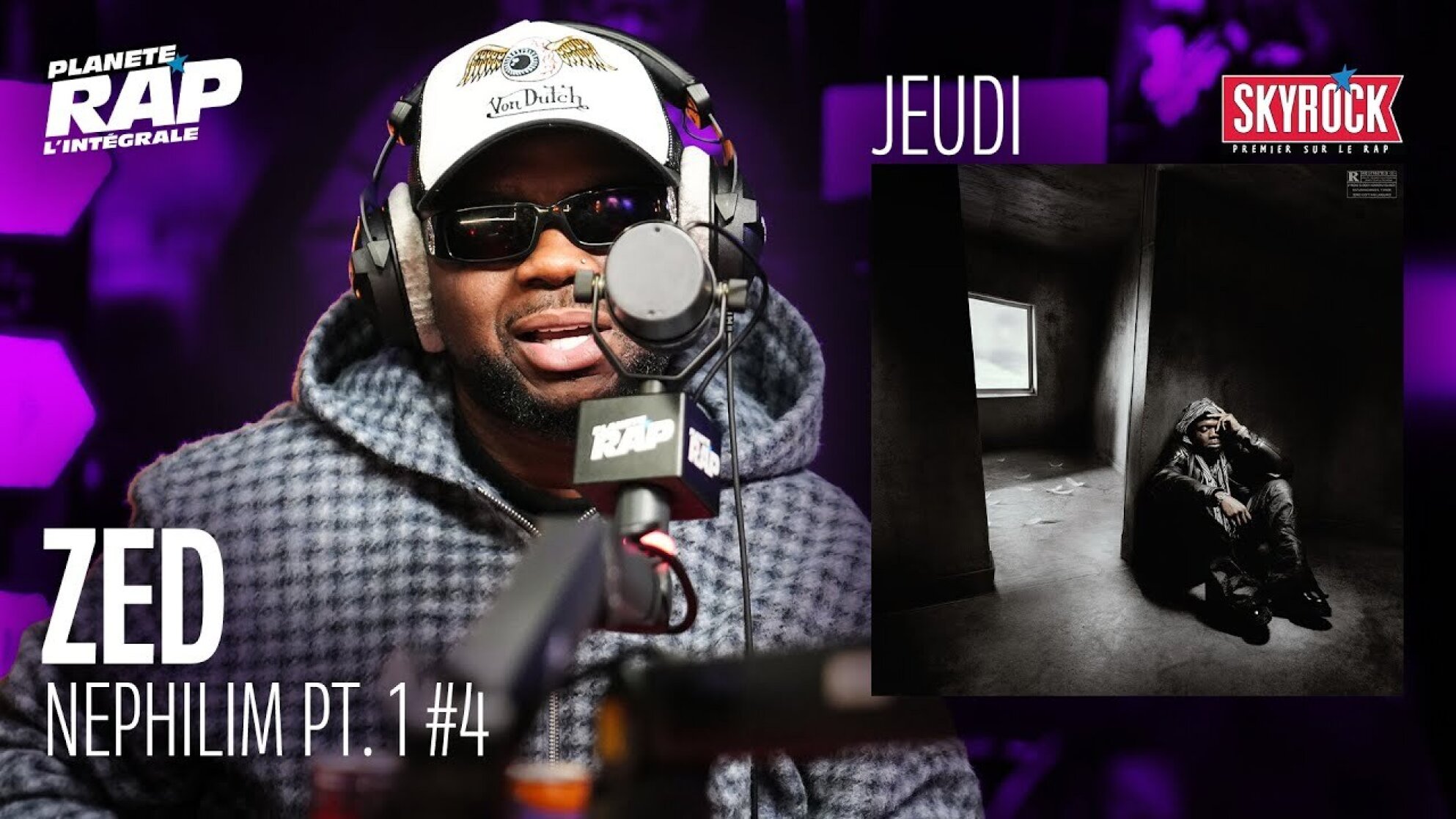 #PlanèteRap Zed "Nephilim Pt.1" avec Oldpee, Kadja, JAF & Fred Musa ! (4-5)
