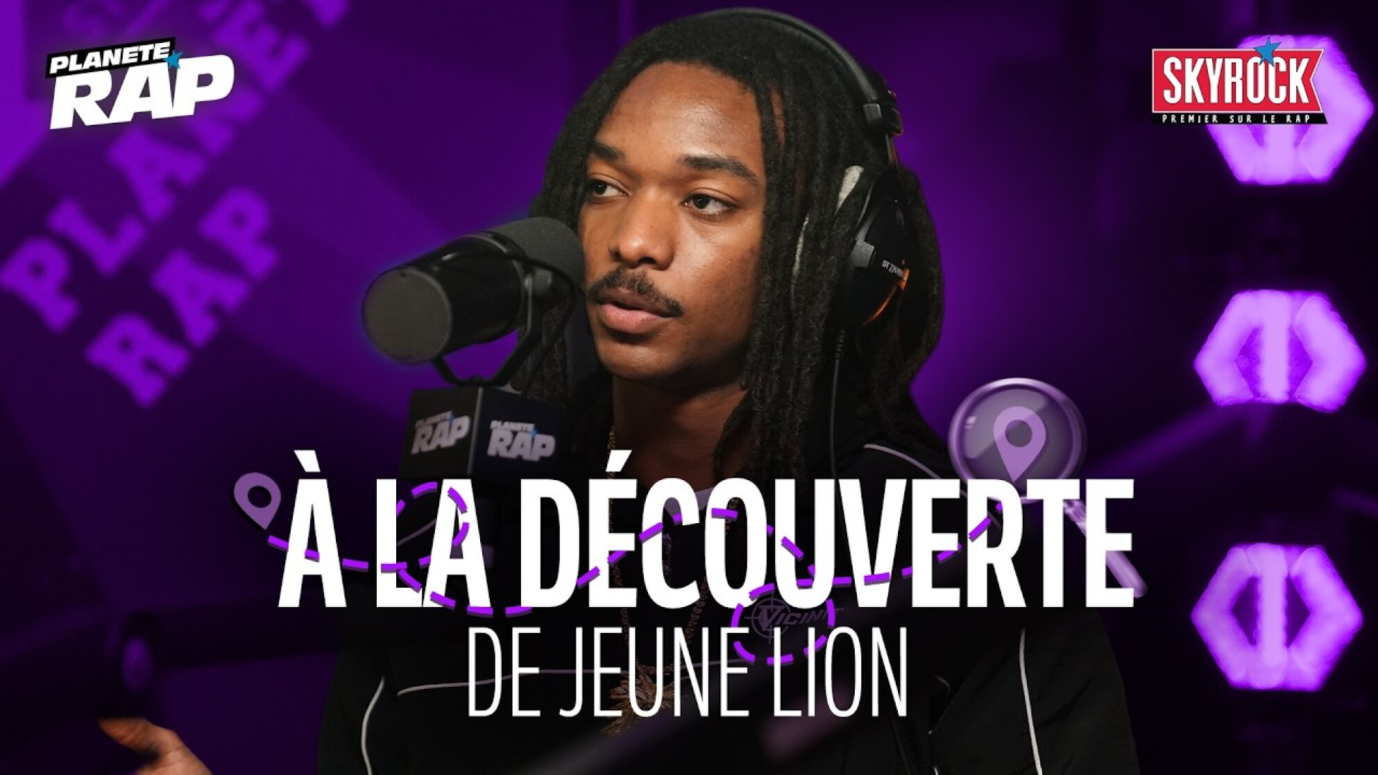 À LA DÉCOUVERTE de Jeune Lion ! #PlanèteRap